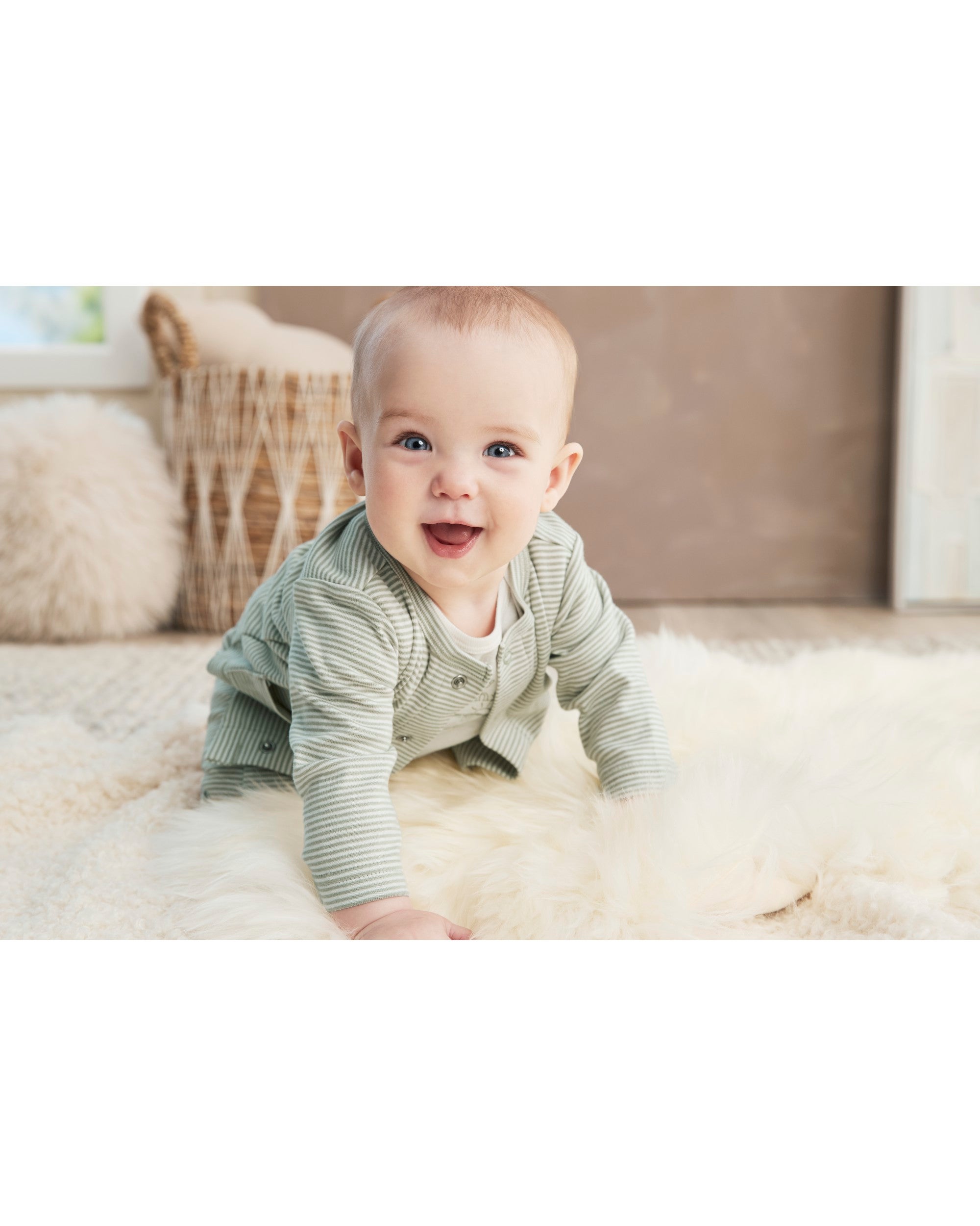 Carters white cardigan top