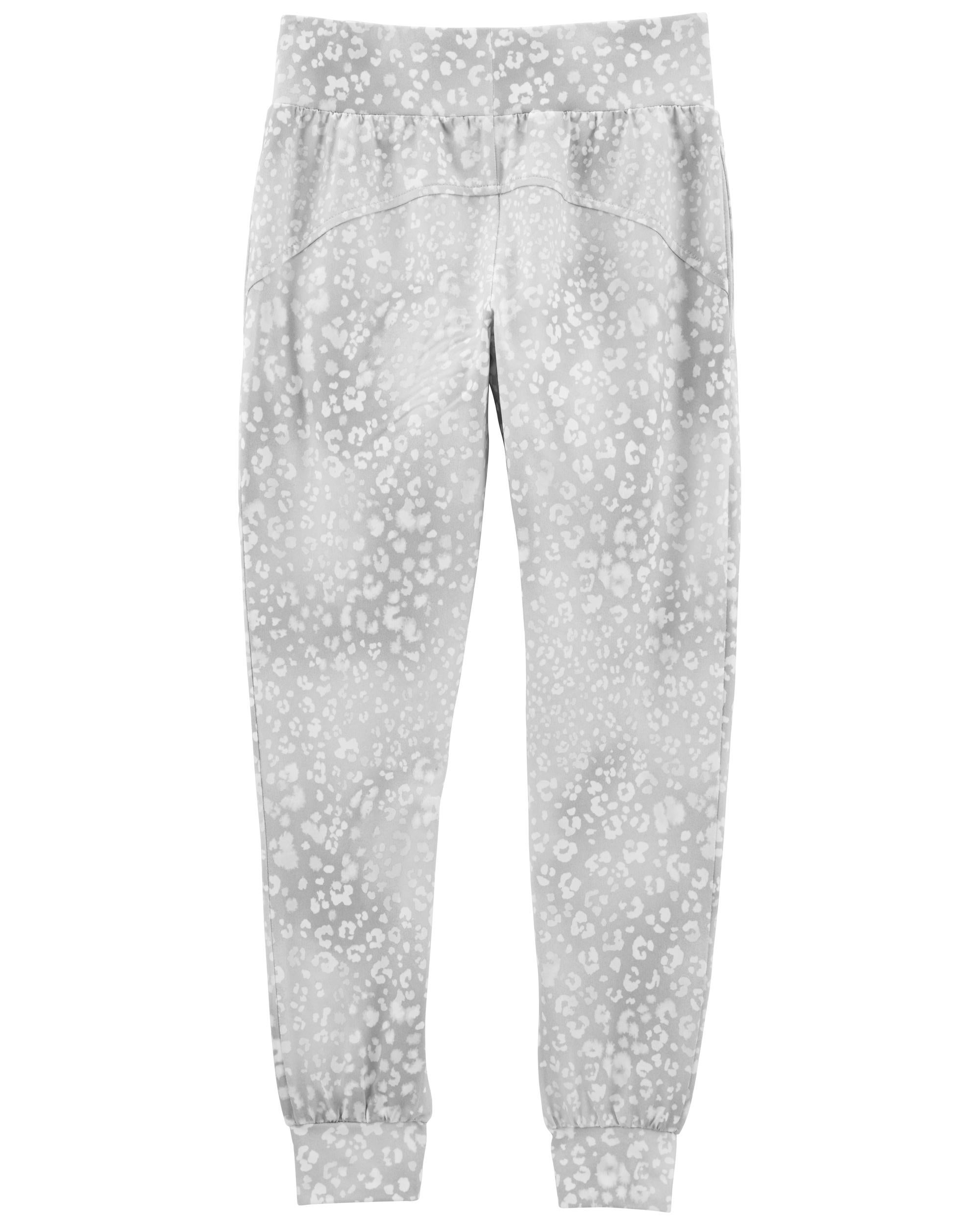 White clearance sequin joggers