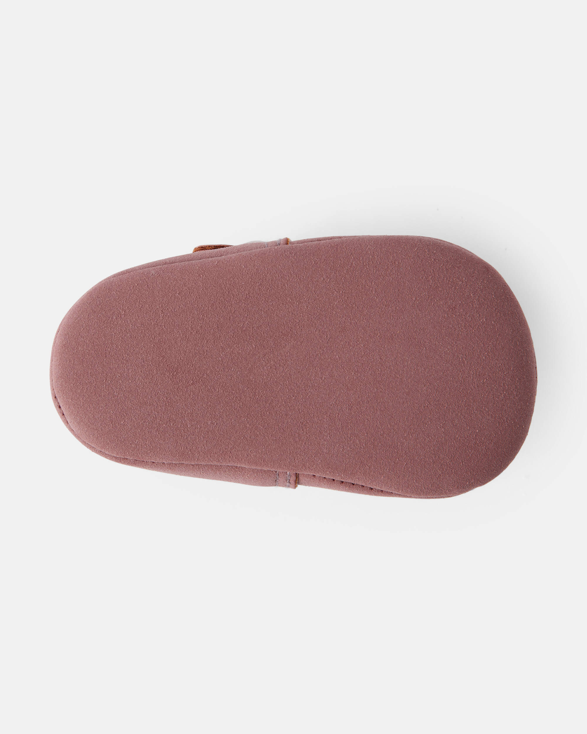 Baby Girl Scallop Edge Buckle Shoes - Pink