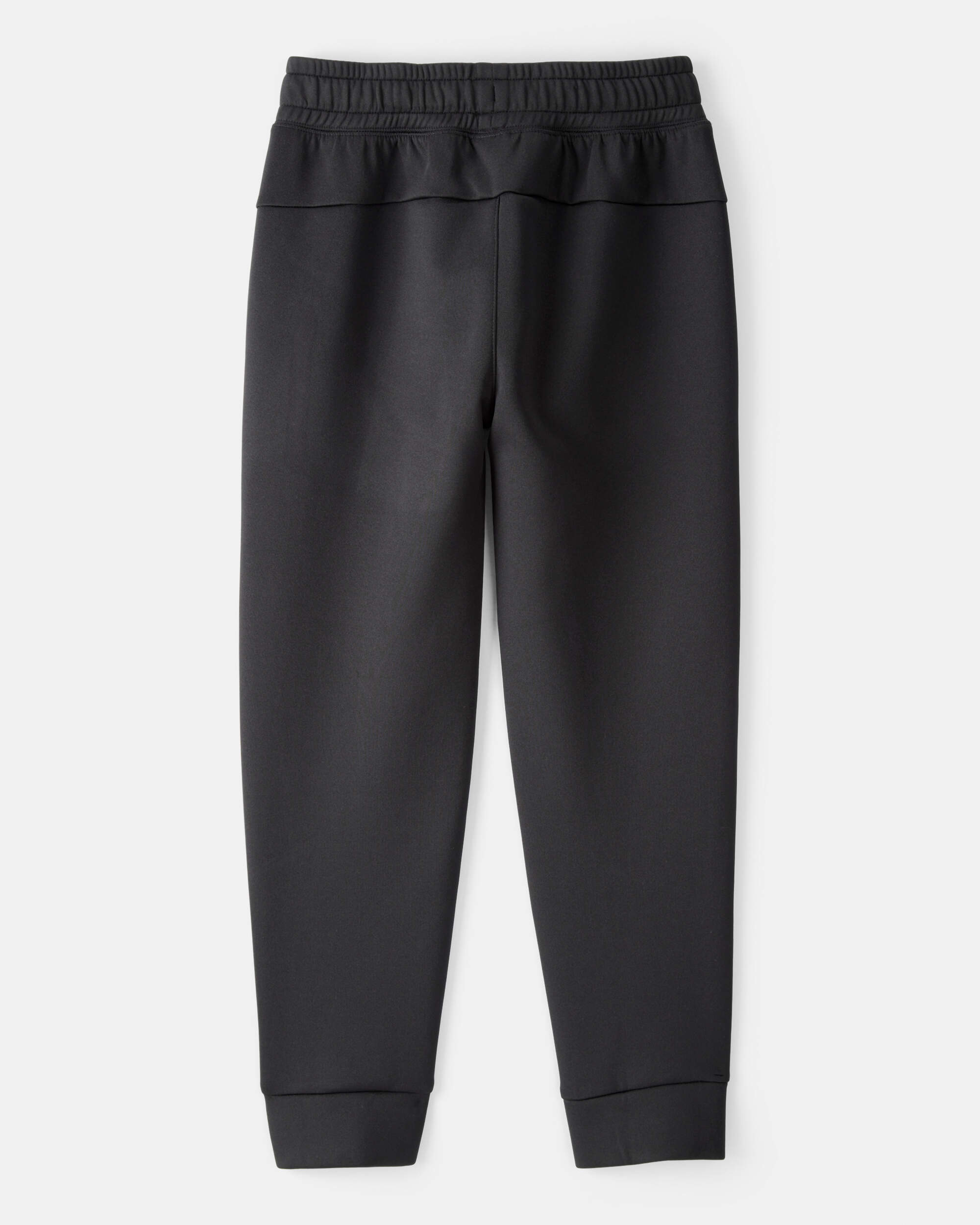Boys Cotton Active Pants - Black