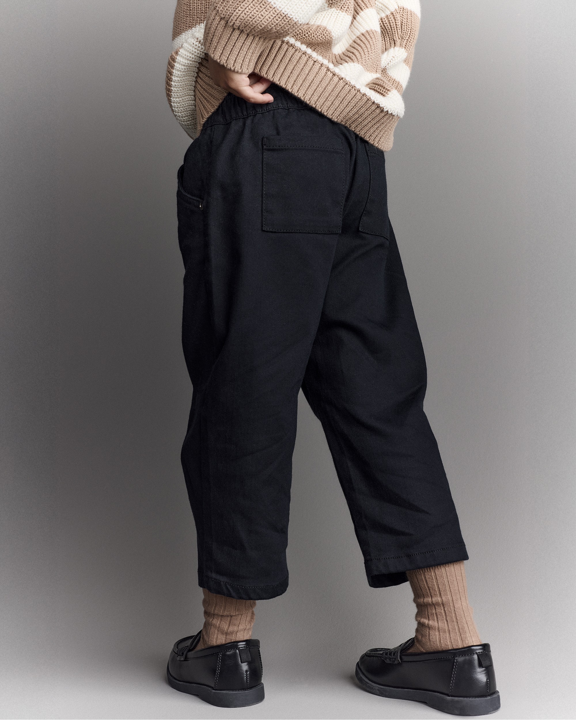 Toddler Barrel Pant - Black