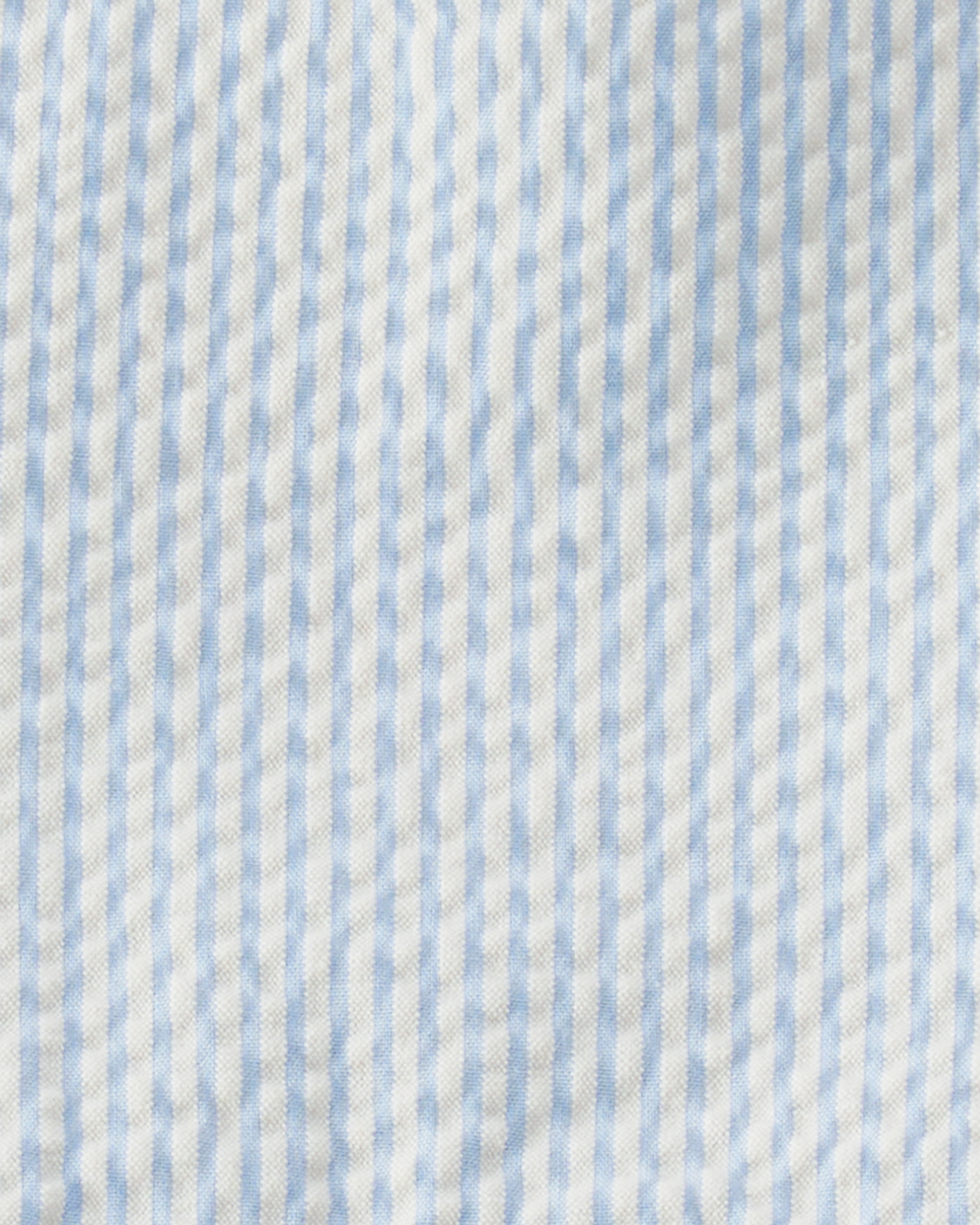 Baby Organic Cotton Seersucker Sunsuit