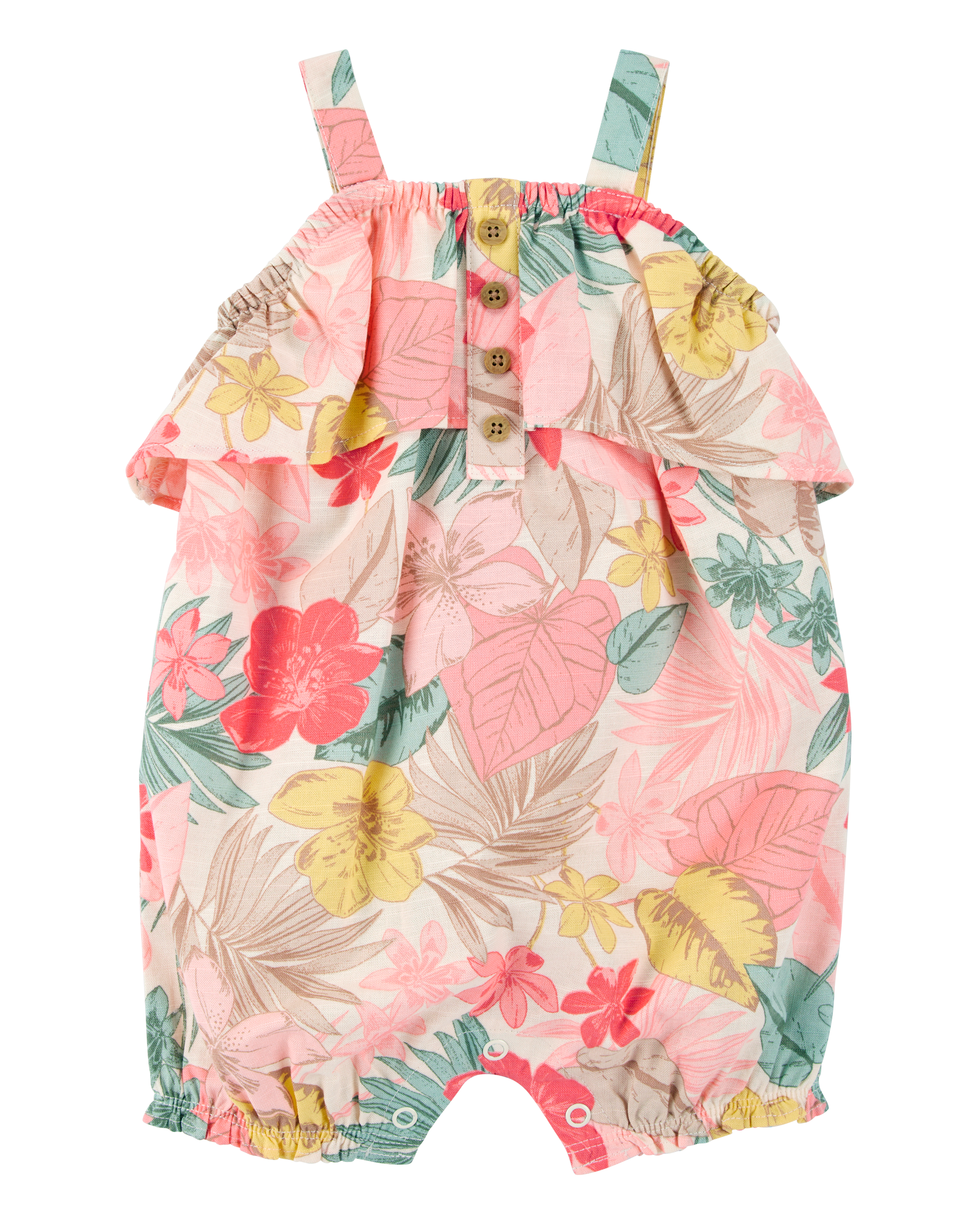 Baby 1-Piece Tropical Print Romper
