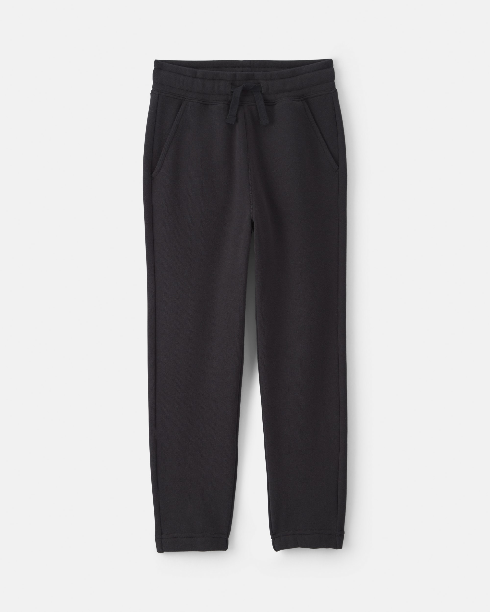 Boys Fleece Joggers - Black