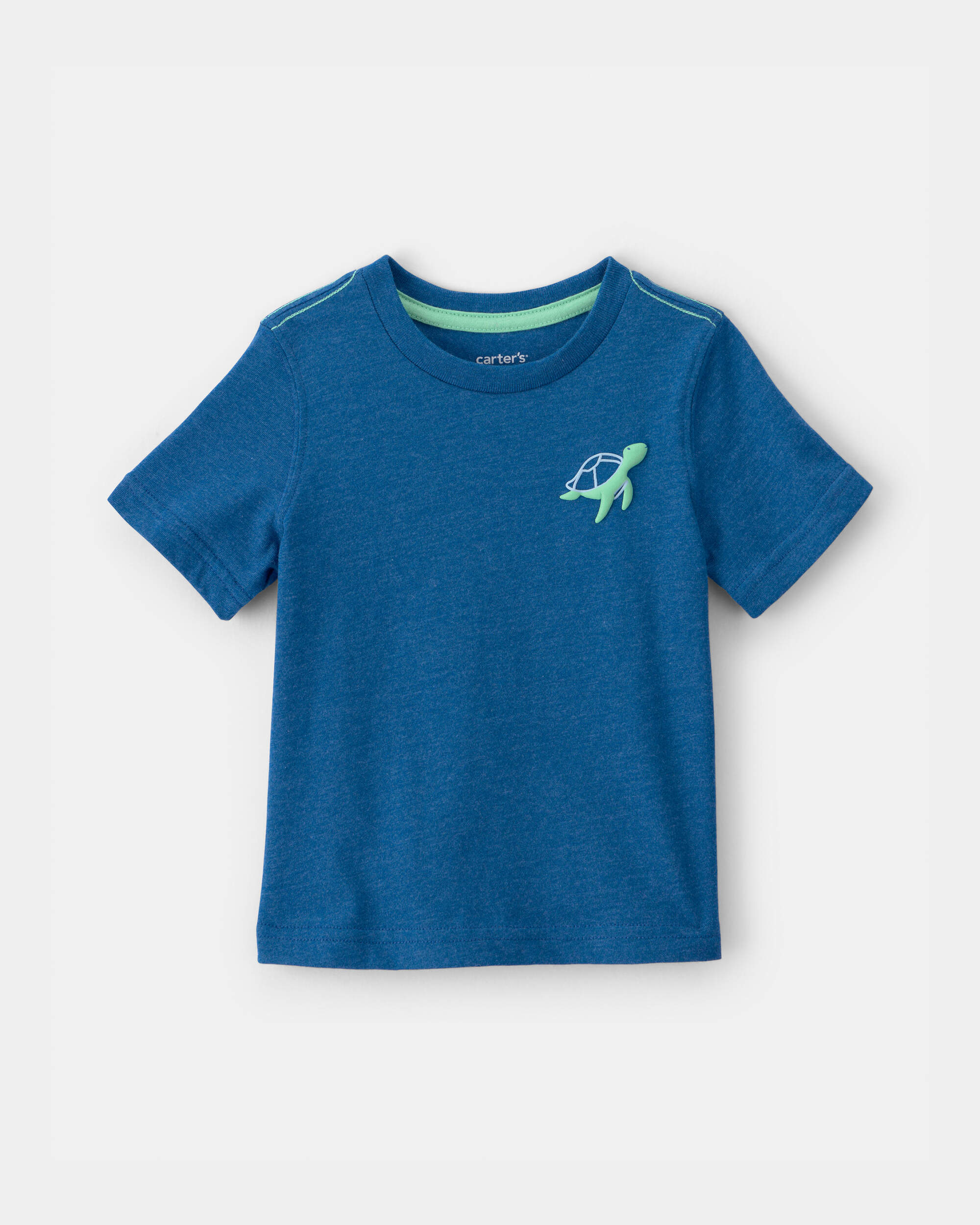 Baby Boy Sea Turtle Graphic Tee - Blue