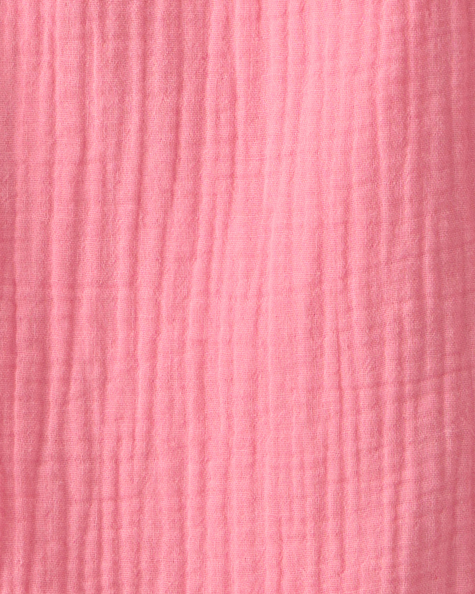 Girls Organic Cotton Gauze Pants