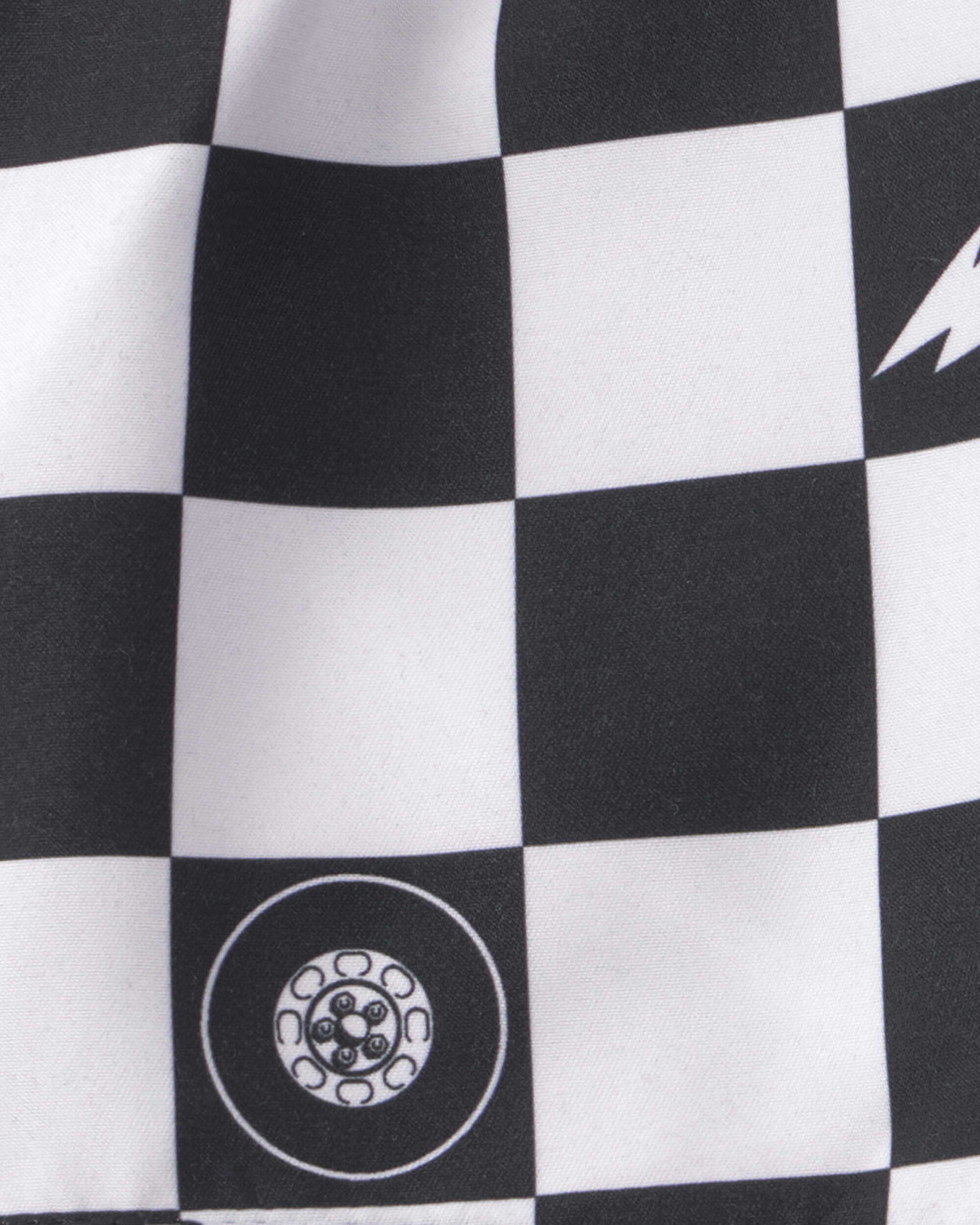 Toddler Boy ©Disney/Pixar Cars Swim Trunks - Black/White