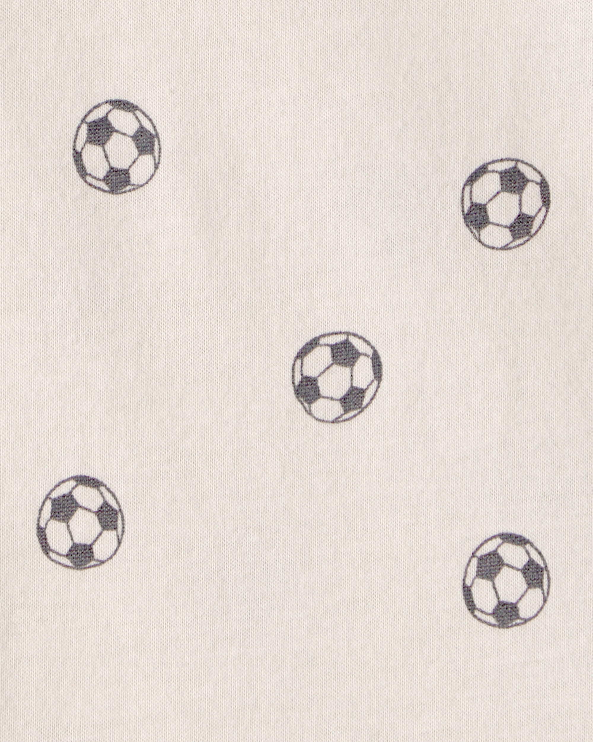 Baby Soccer Graphic Bodysuit - Ivory