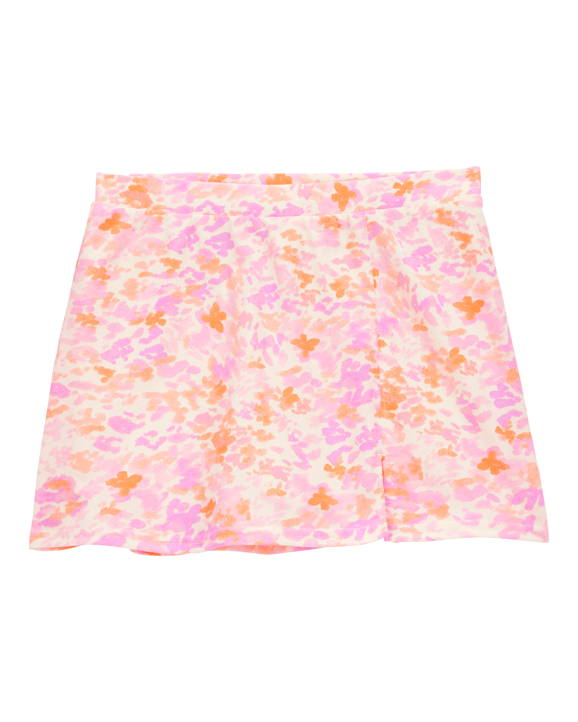 Girls Floral Golf Skort - Pink