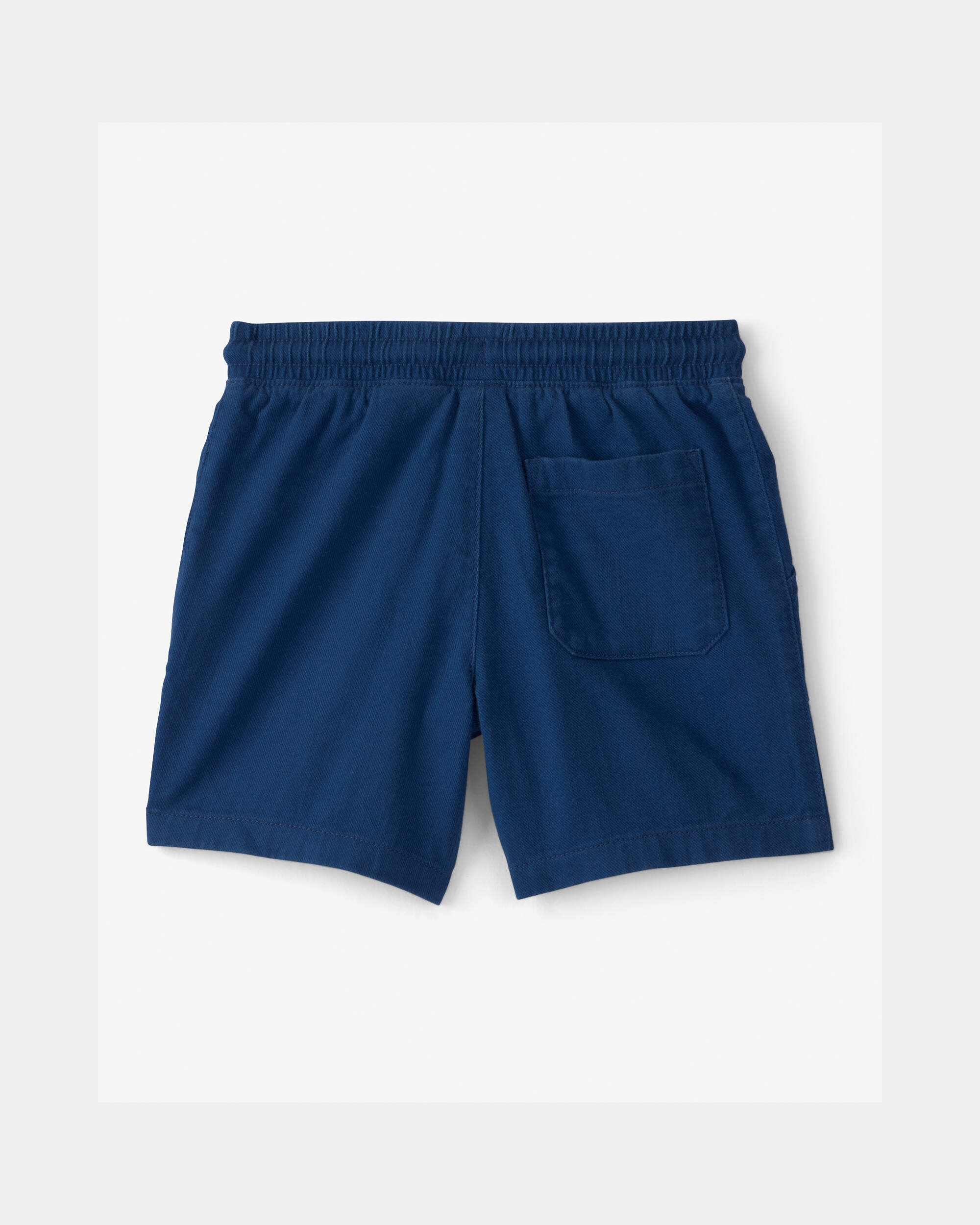 Boys Twill Shorts - Blue