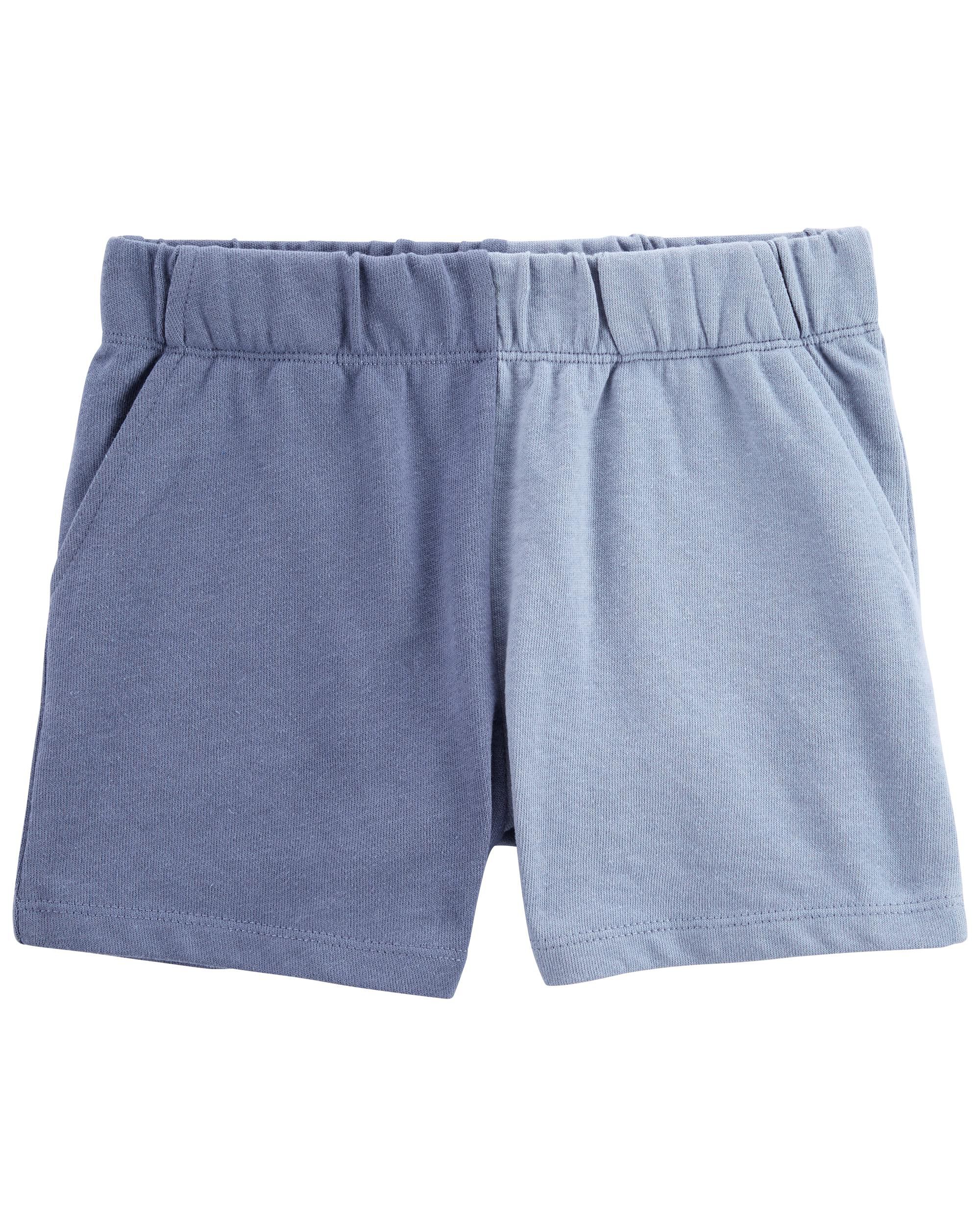 Fleece Split Shorts