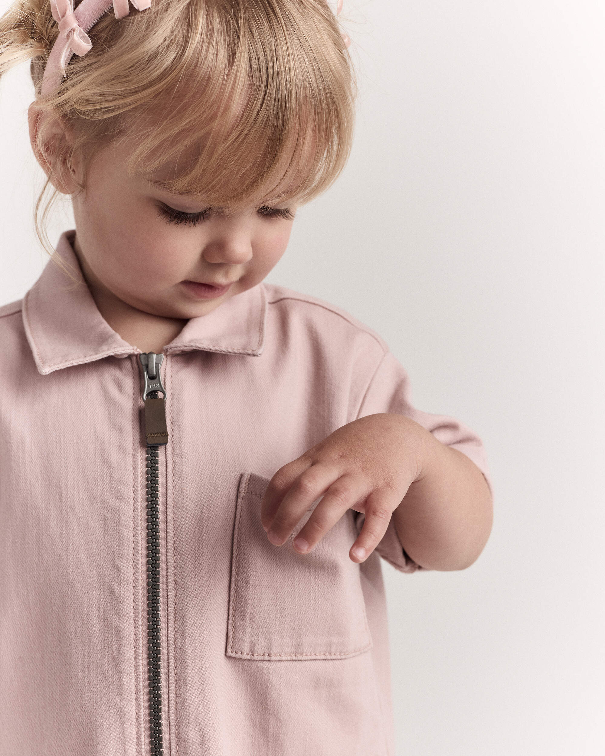 Toddler Day Out™ Jumpsuit - Light Pink