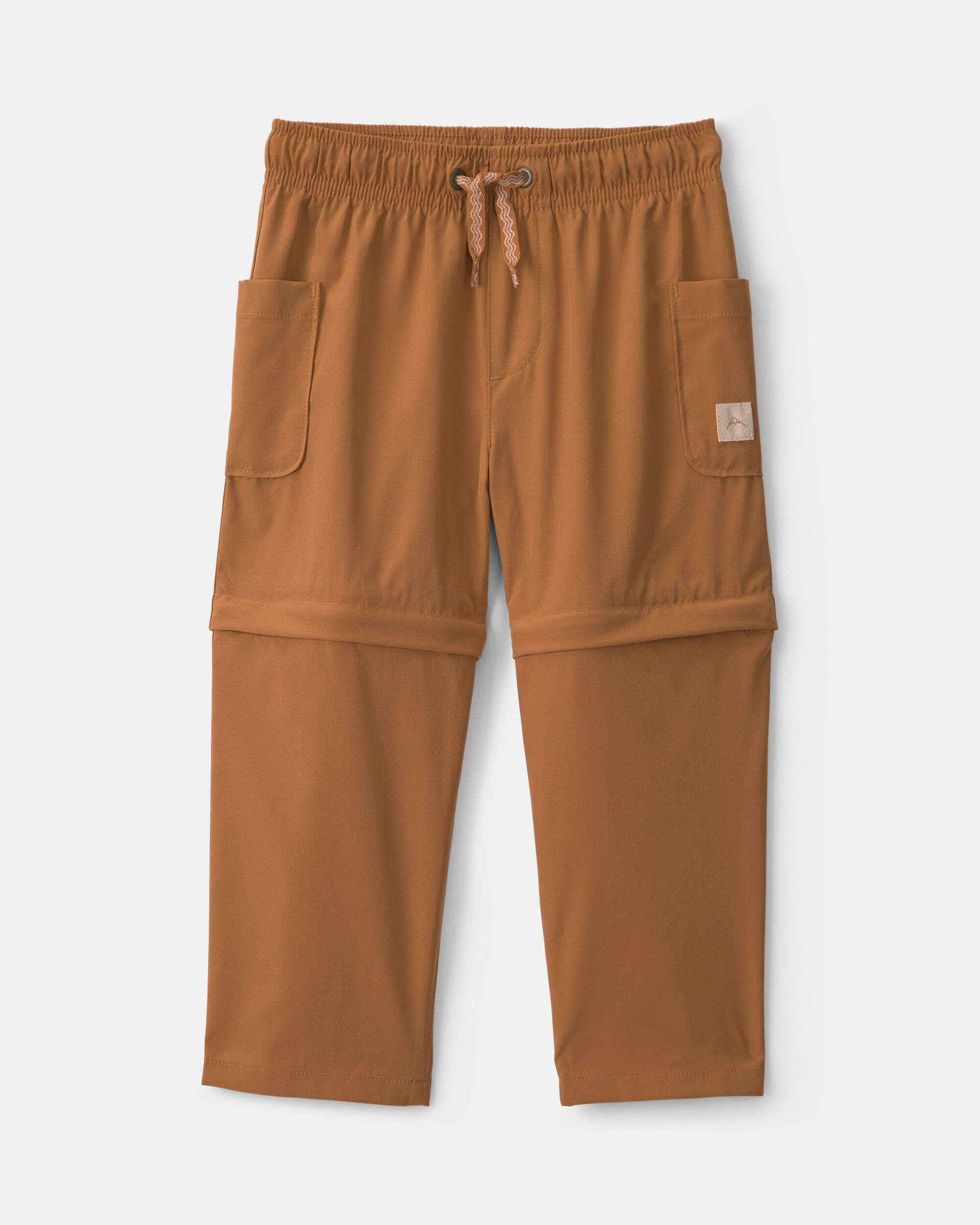 Toddler Boy Poplin Pants - Brown