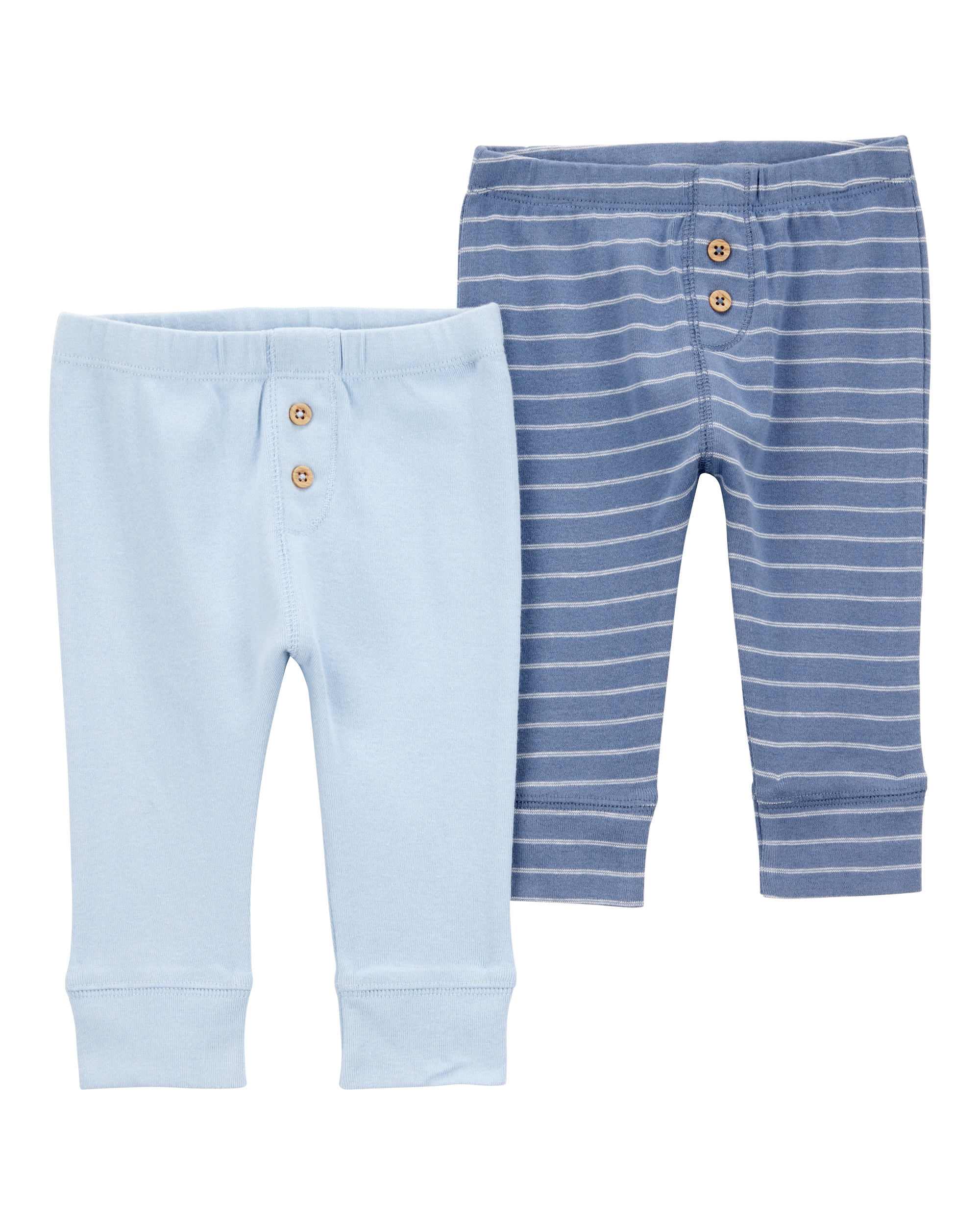 Baby 2-Pack Pull-On Cotton Pants