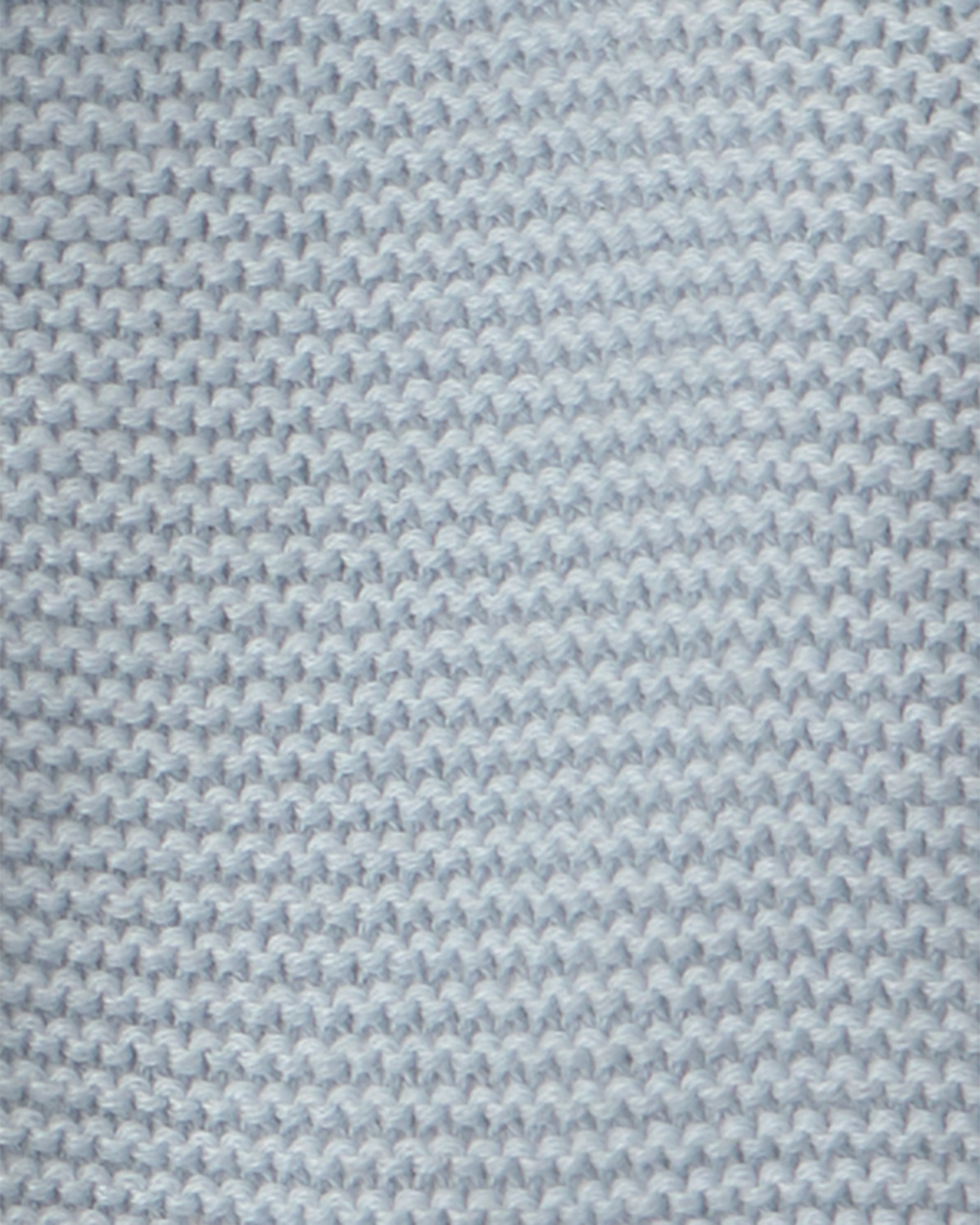 Baby Boy Bear Sweater Knit Hooded Jacket - Blue