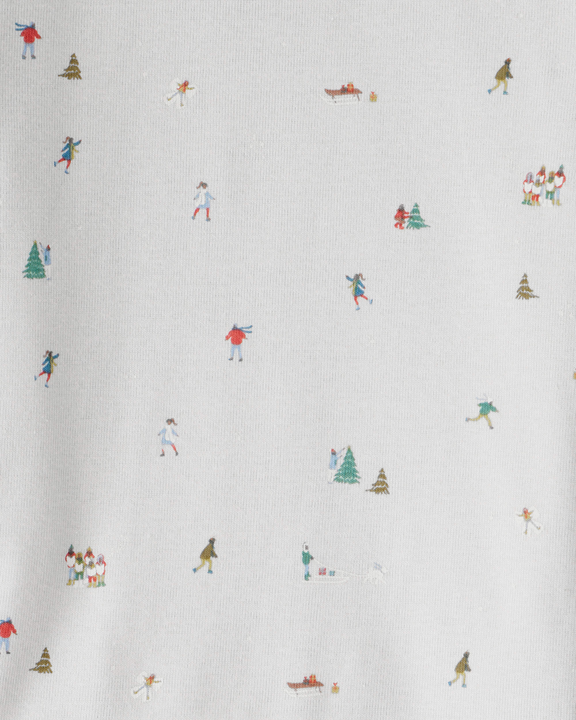Toddler Organic Cotton Pyjamas Frosted Trail Print