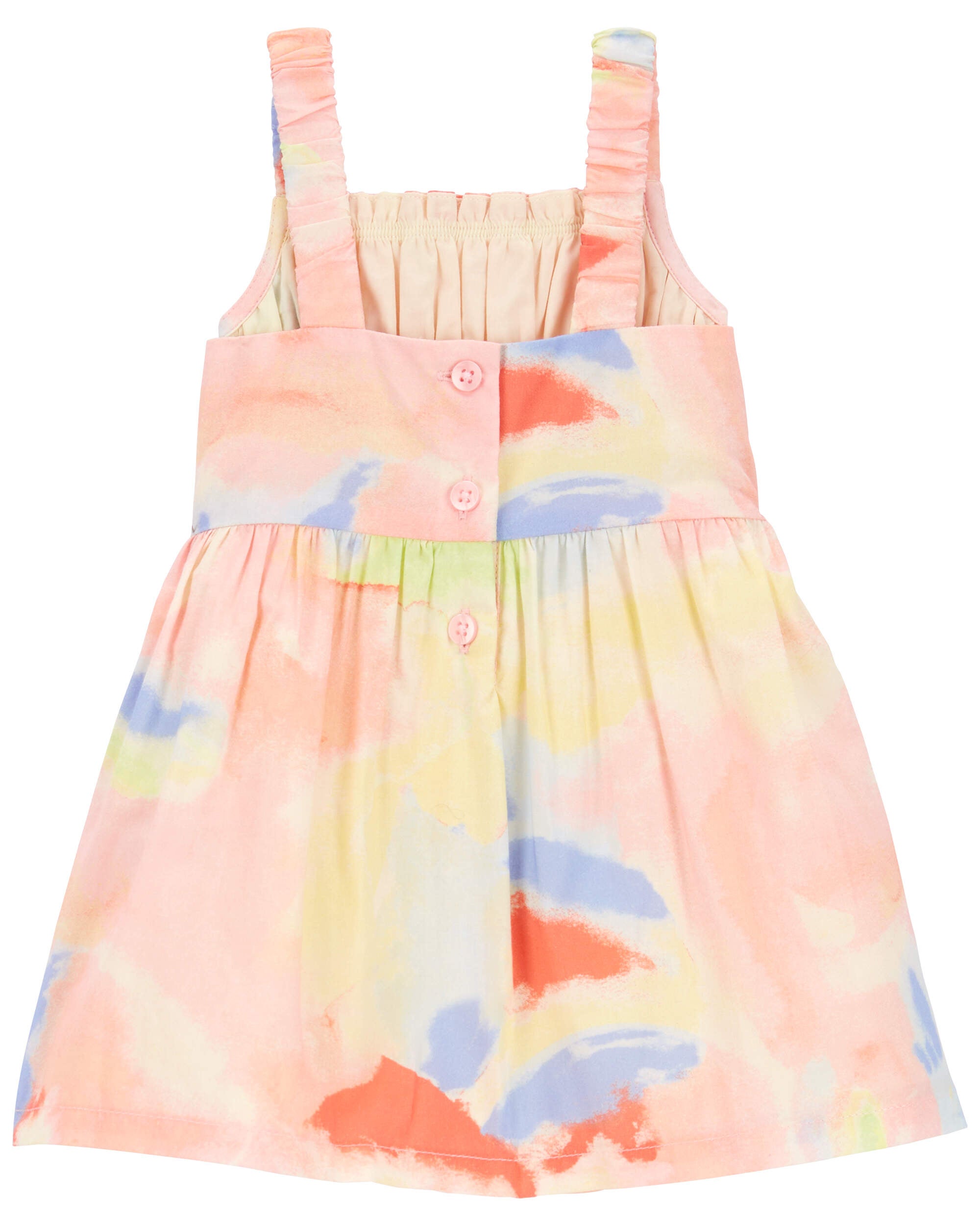 Baby 2 Piece Smocked Dress Cardigan Set