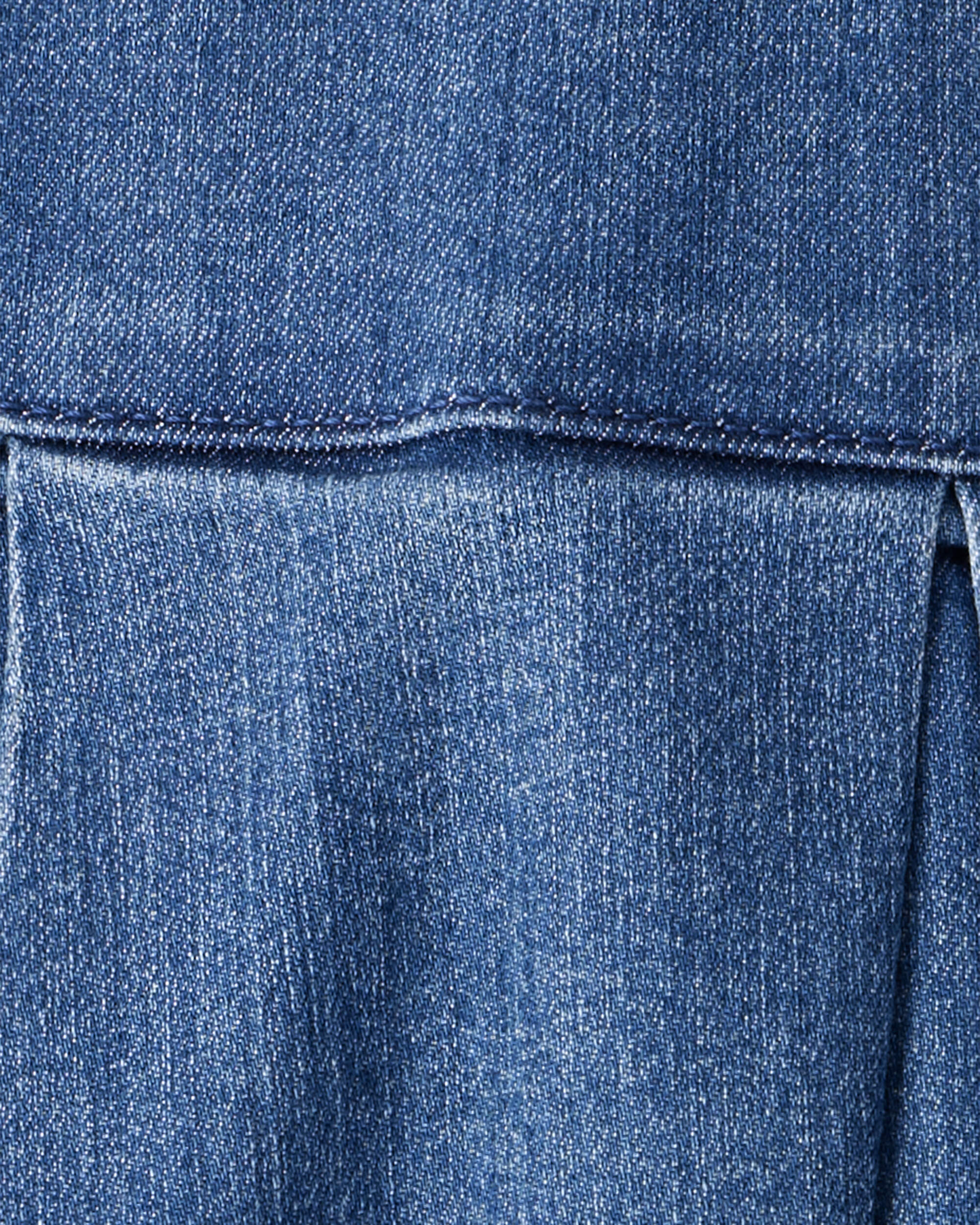 Kid Pull-On Denim Skort