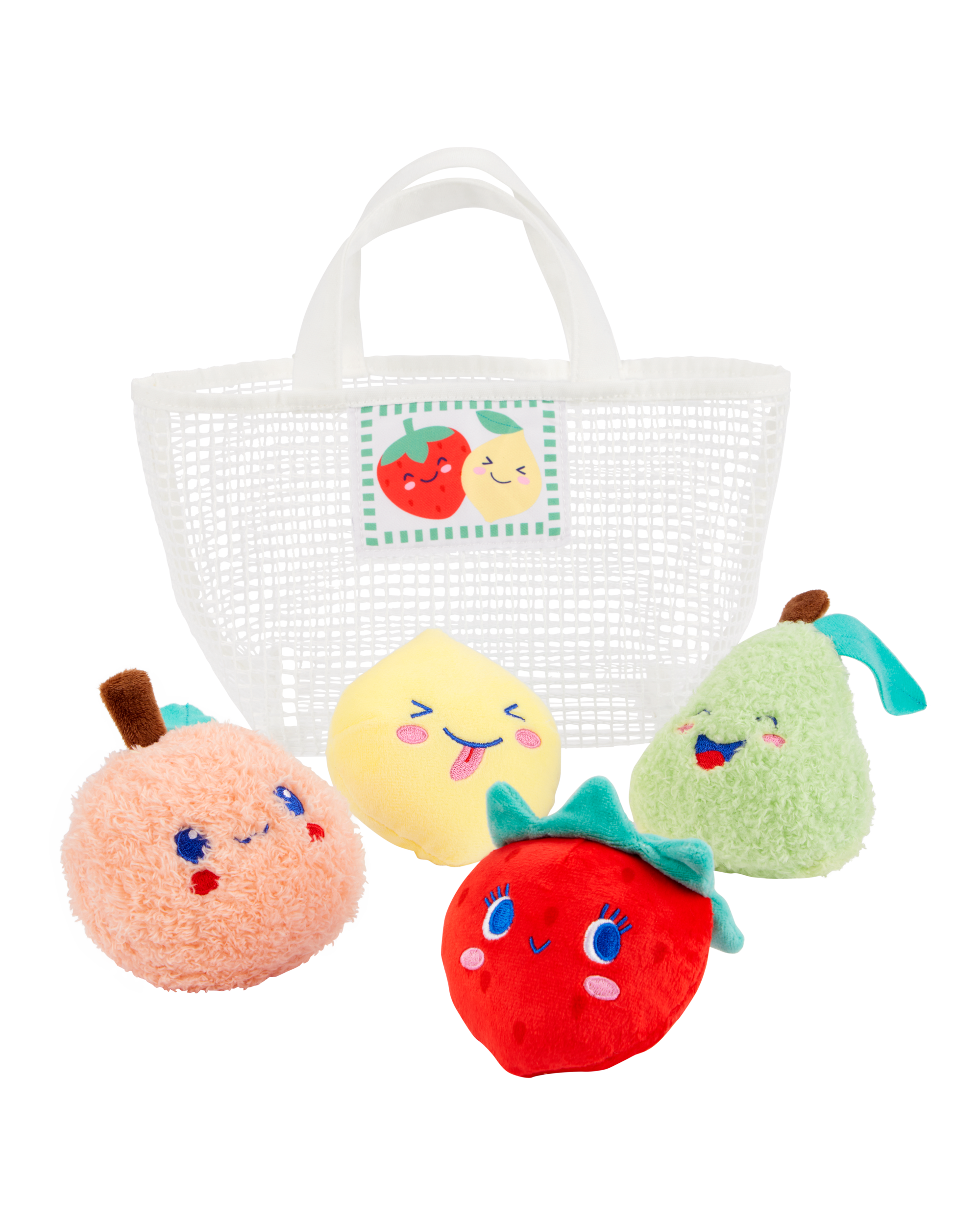 Baby Farmer's Market Fruit Plush Activity Set