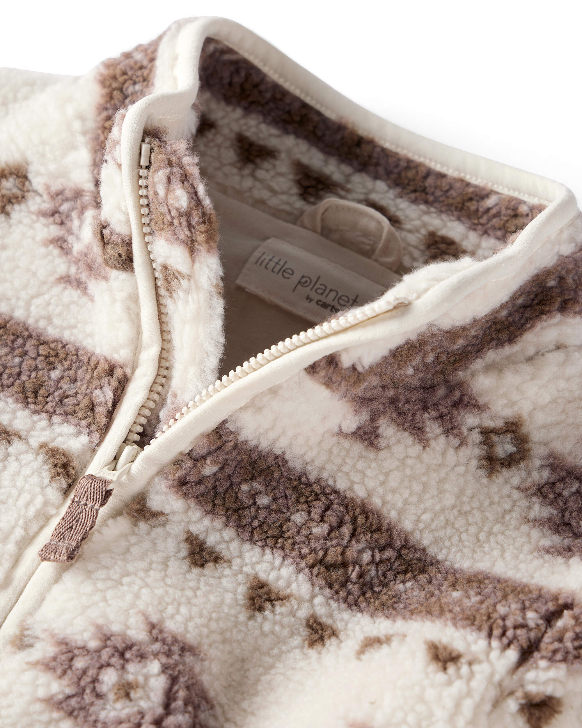 Baby Recycled Aztec Sherpa Jacket