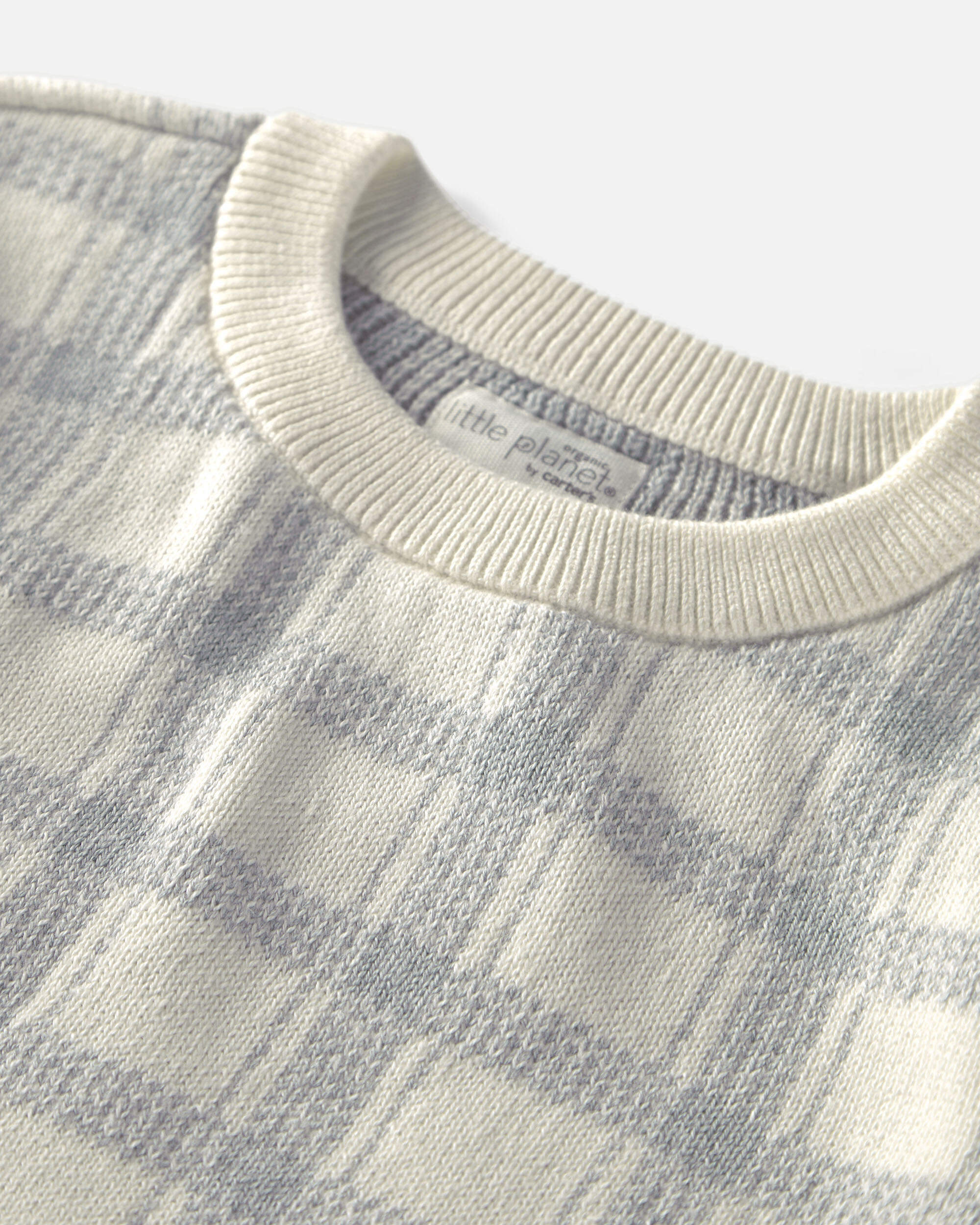 Kids Organic Cotton Sweater Knit Pullover