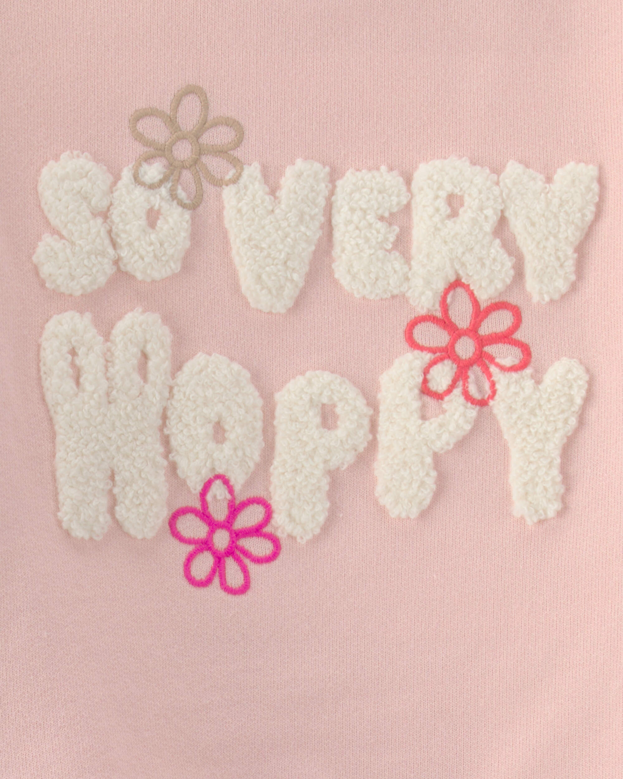 Baby Girl 2-Piece Easter 'So Very Hoppy' French Terry Top & Skort Set - Pink