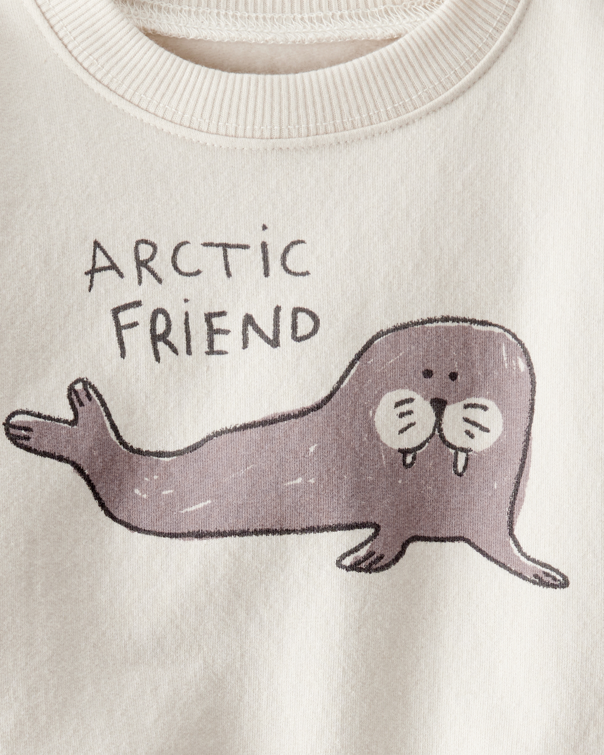 Baby 2-Piece Set Made with Organic Cotton Artic Friends Print