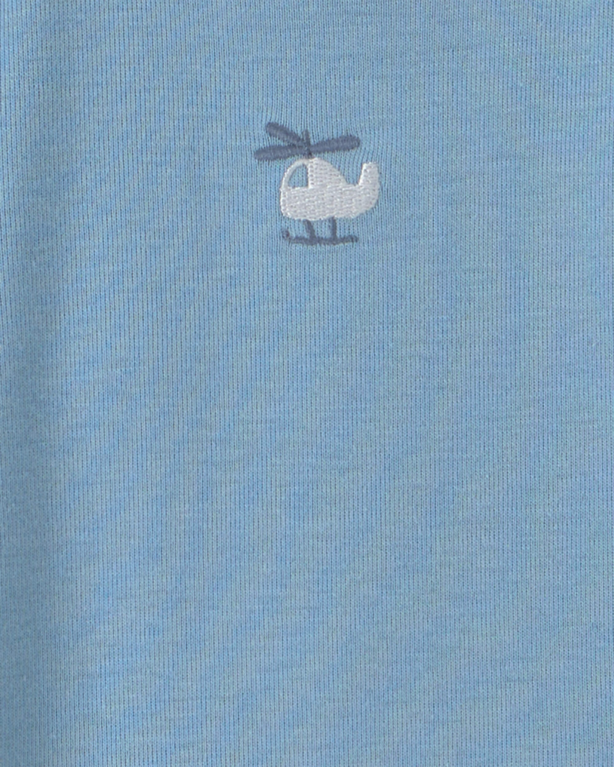 Baby Boy 5-Pack Airplane Multipack Bodysuits