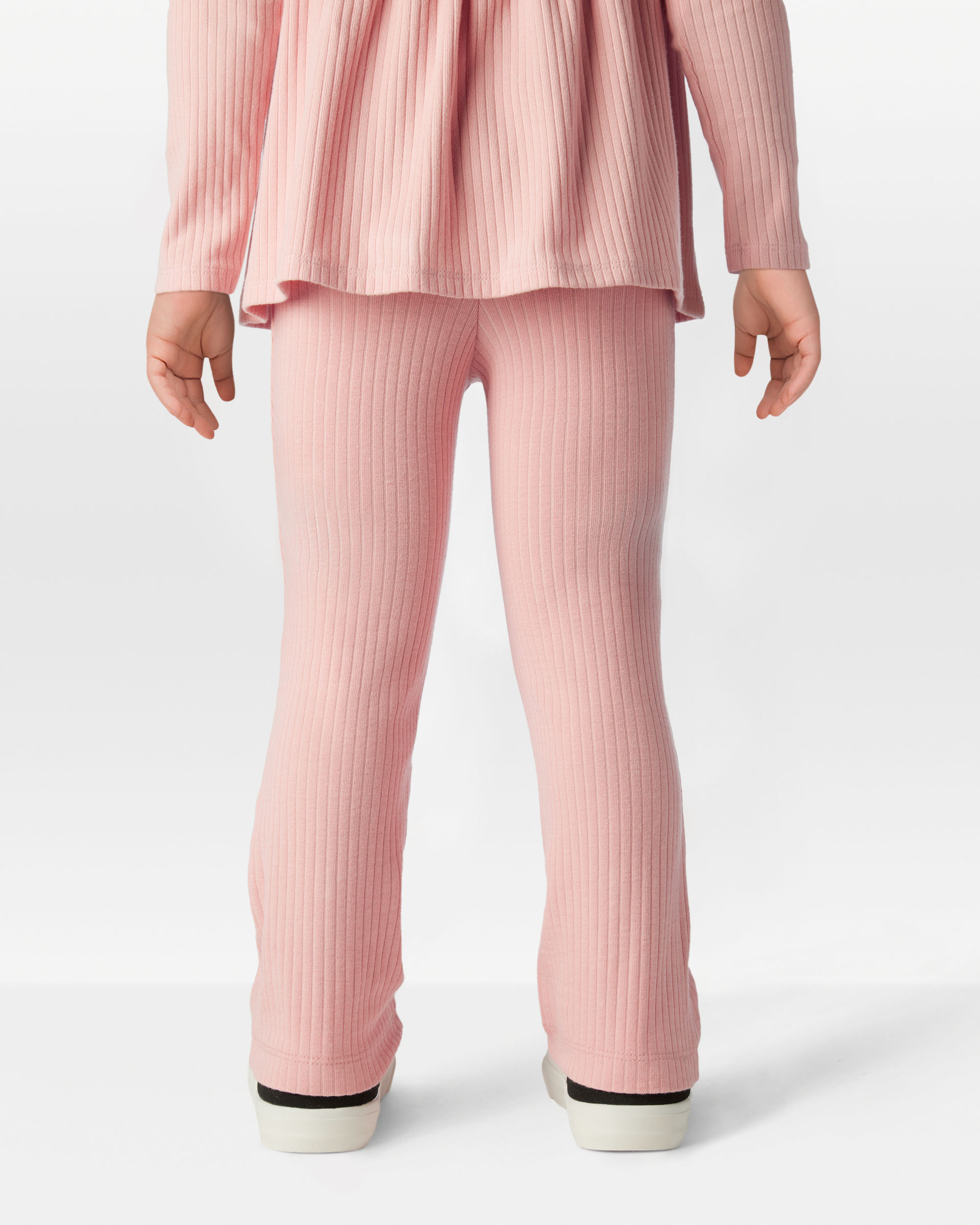 Toddler Girl Cotton Flare Active Pants - Pink