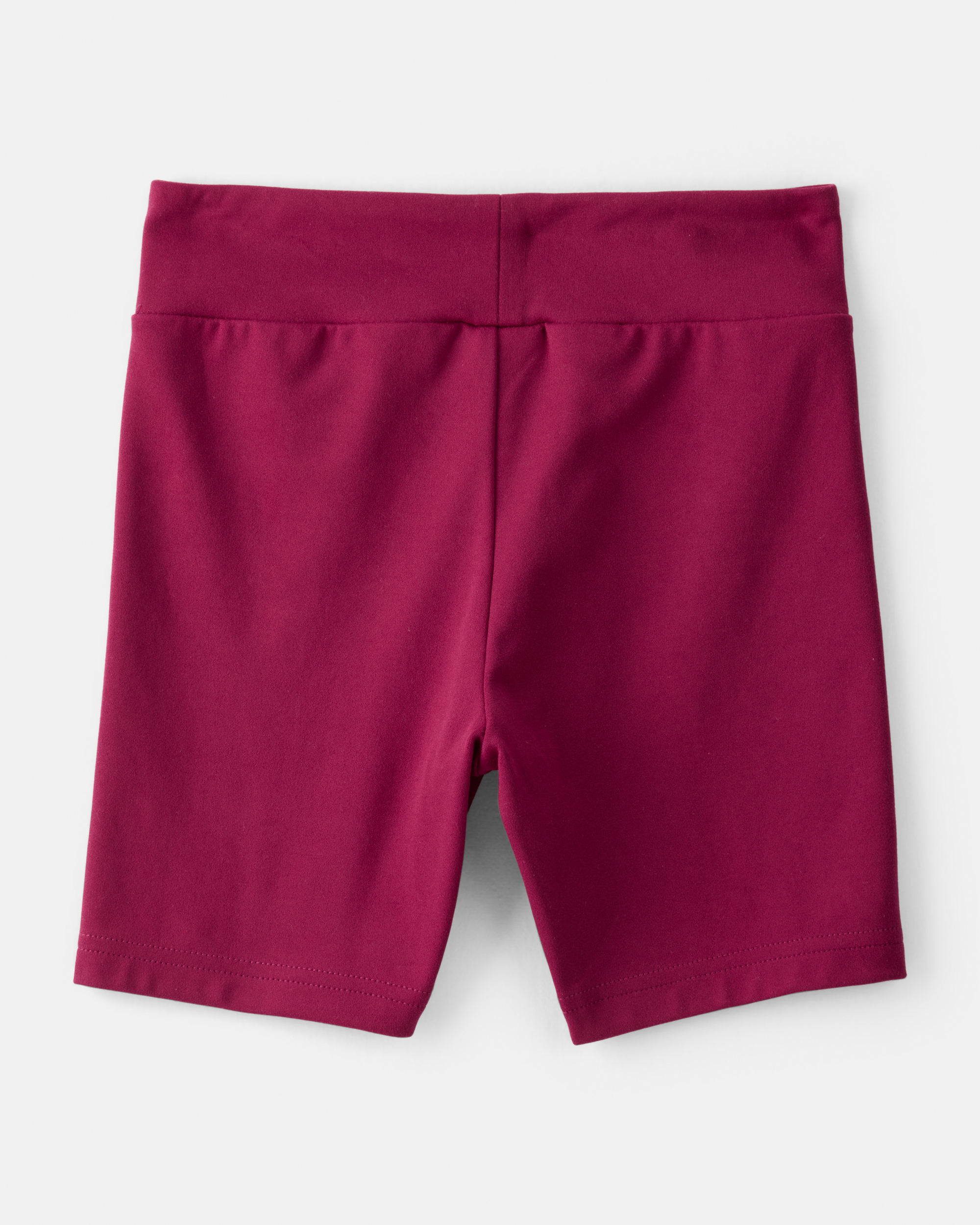 Girls Knit Bike Shorts - Red