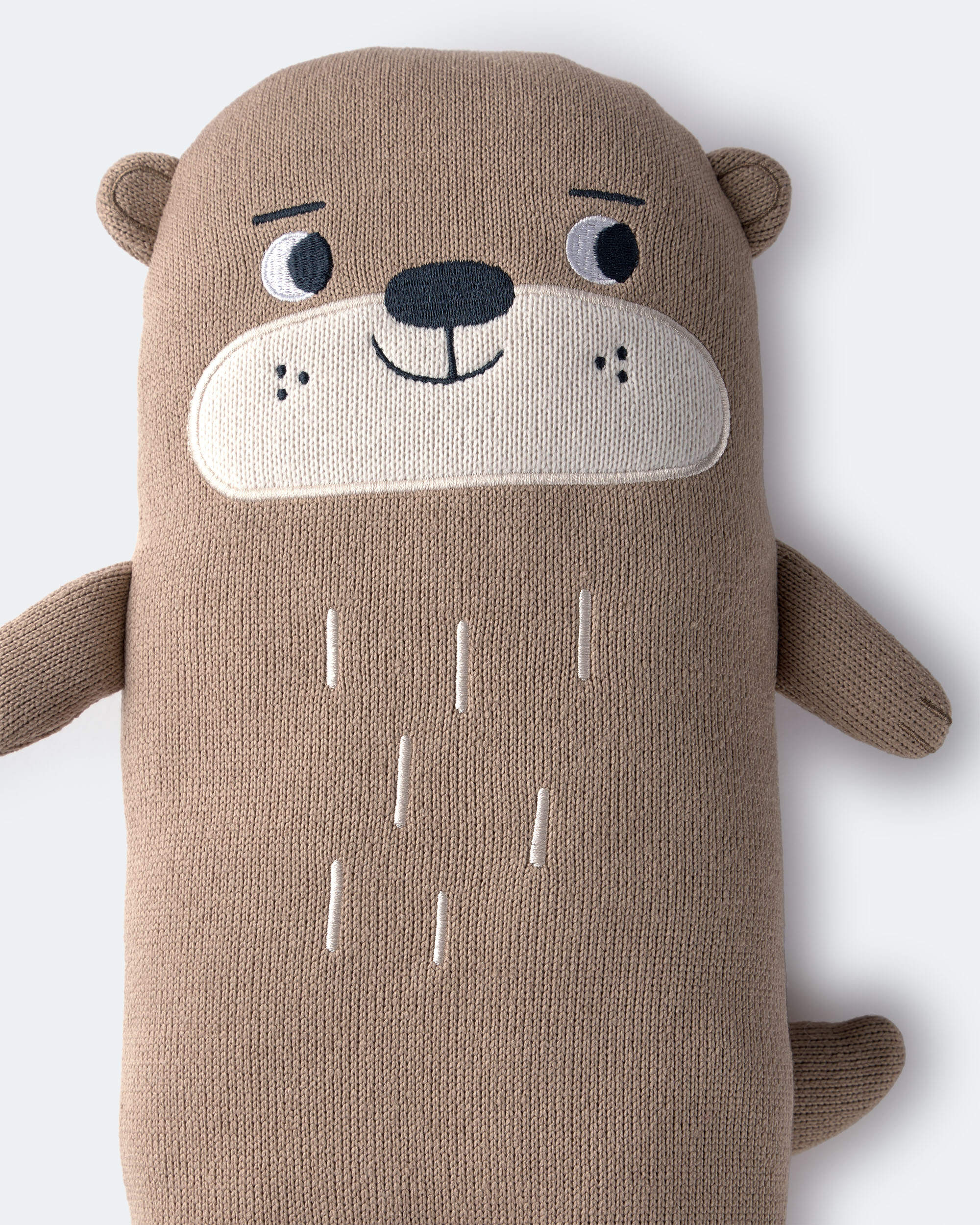 Toddler Otter Plush - Mocha Brown