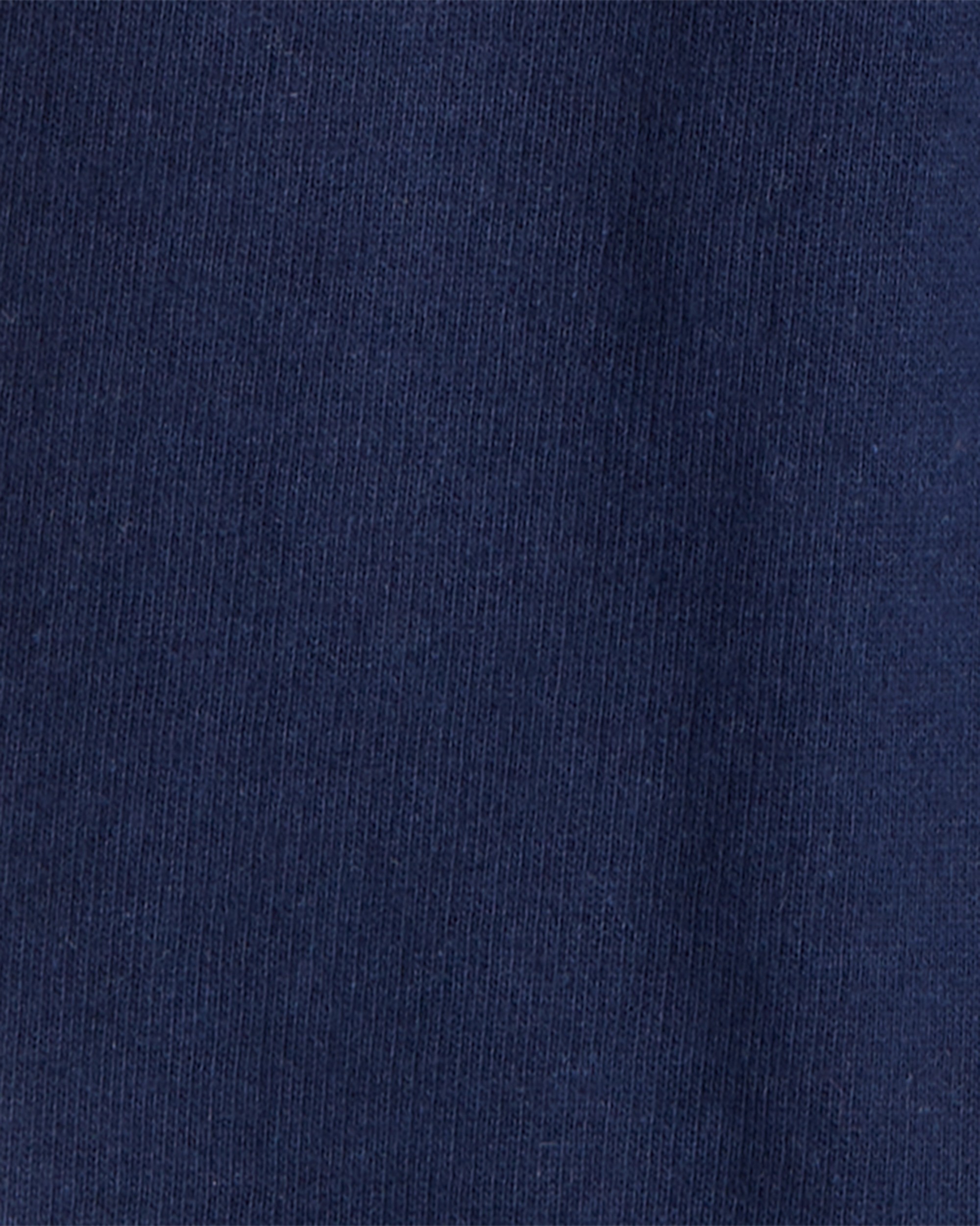 Baby Boy 3-Piece Bicycle Quilted Jacket Outfit Set - Navy