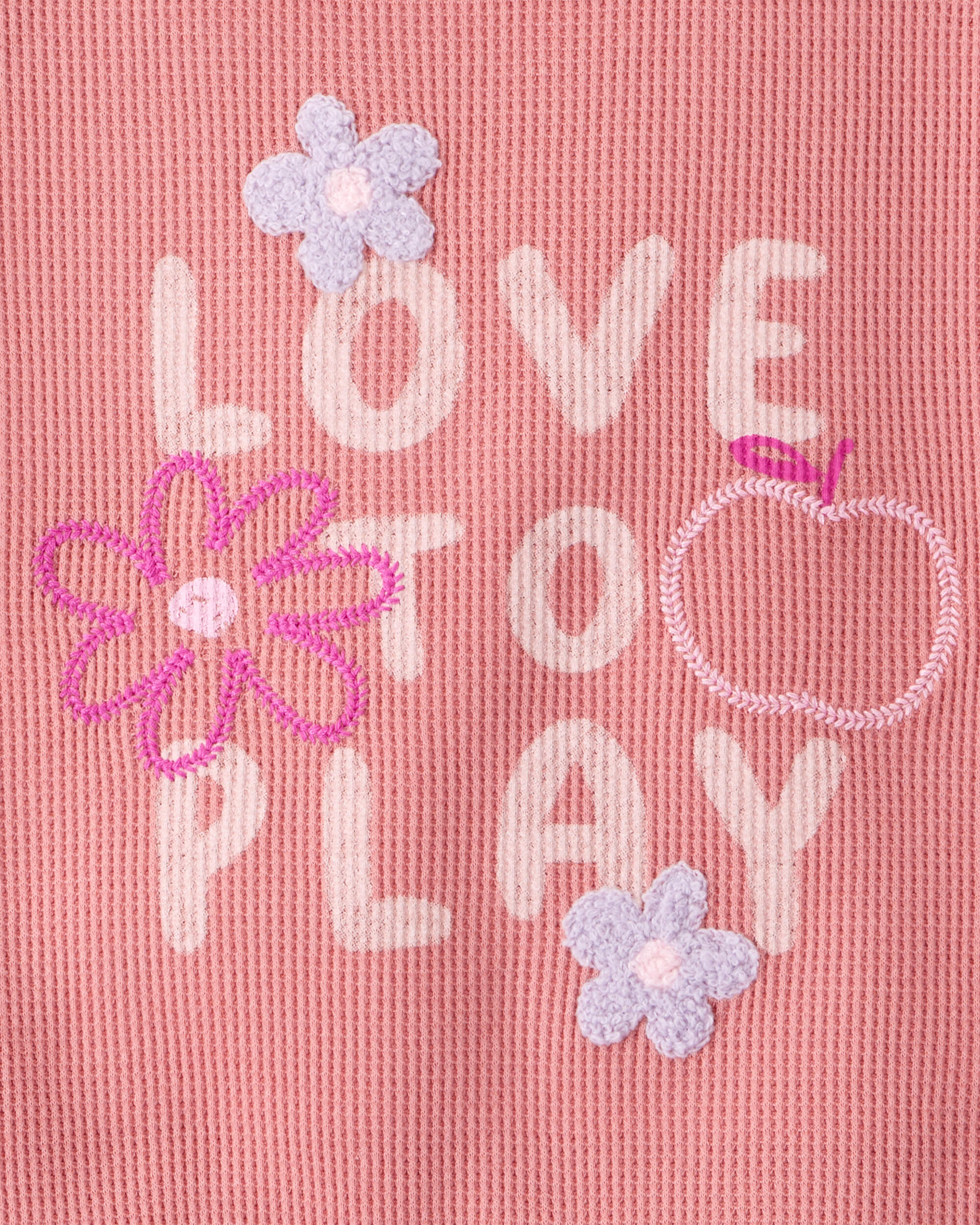 Toddler Girl Love To Play Short-Sleeve Graphic Tee - Pink