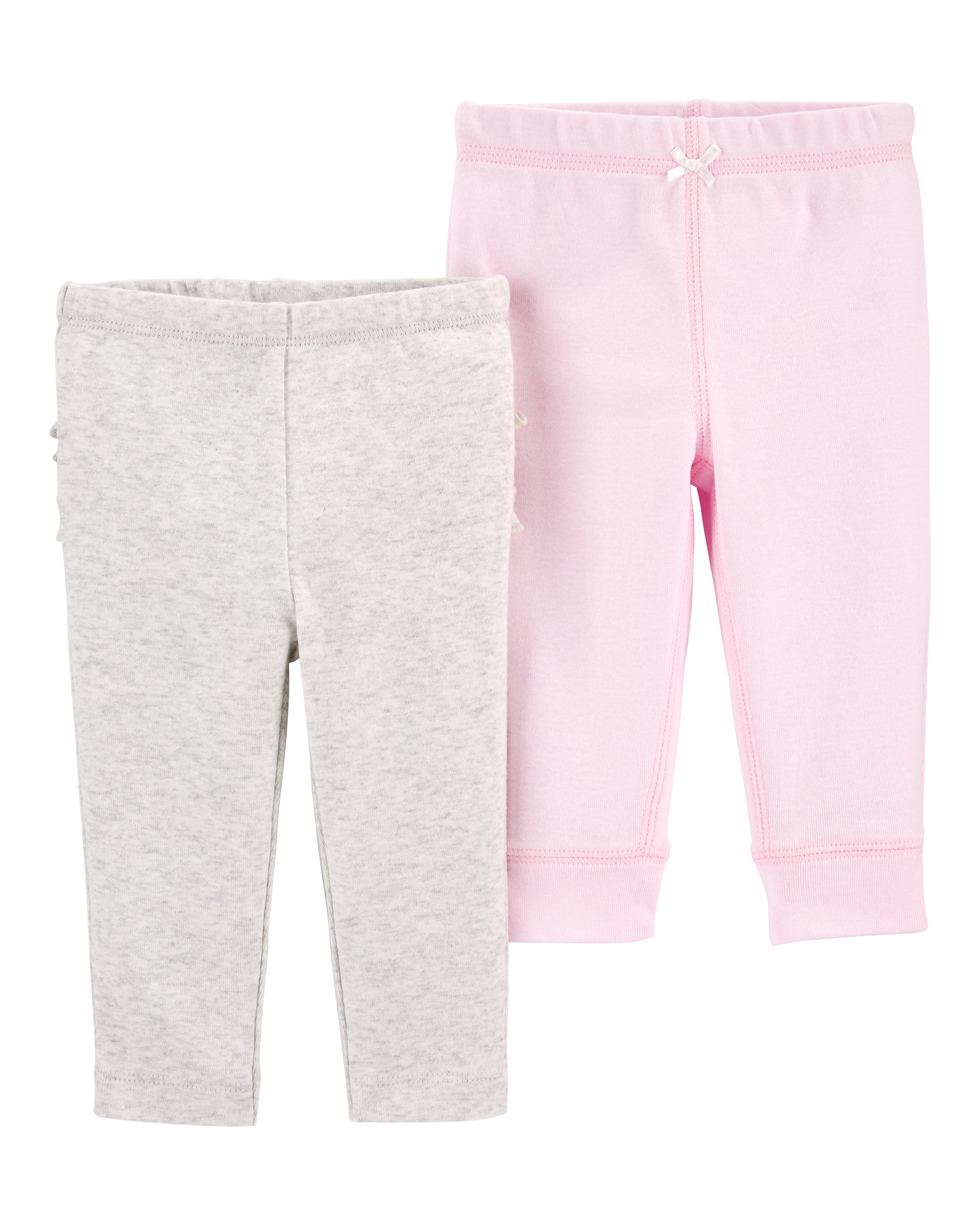 Baby 4-Pack Ruffle-Detail Cotton Pants