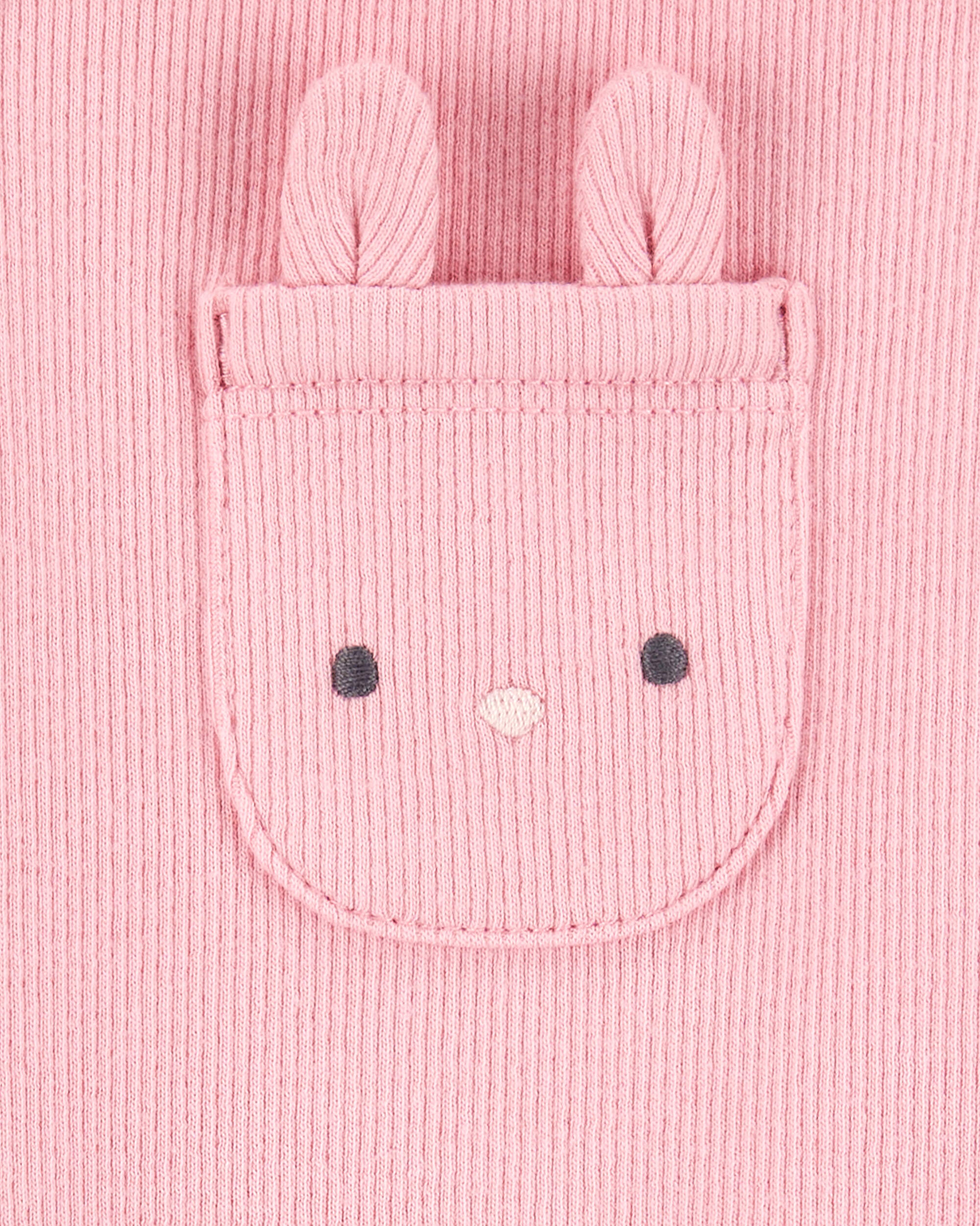 Baby Girl 2-Piece Floral Long-Sleeve Tee & Coverall Set