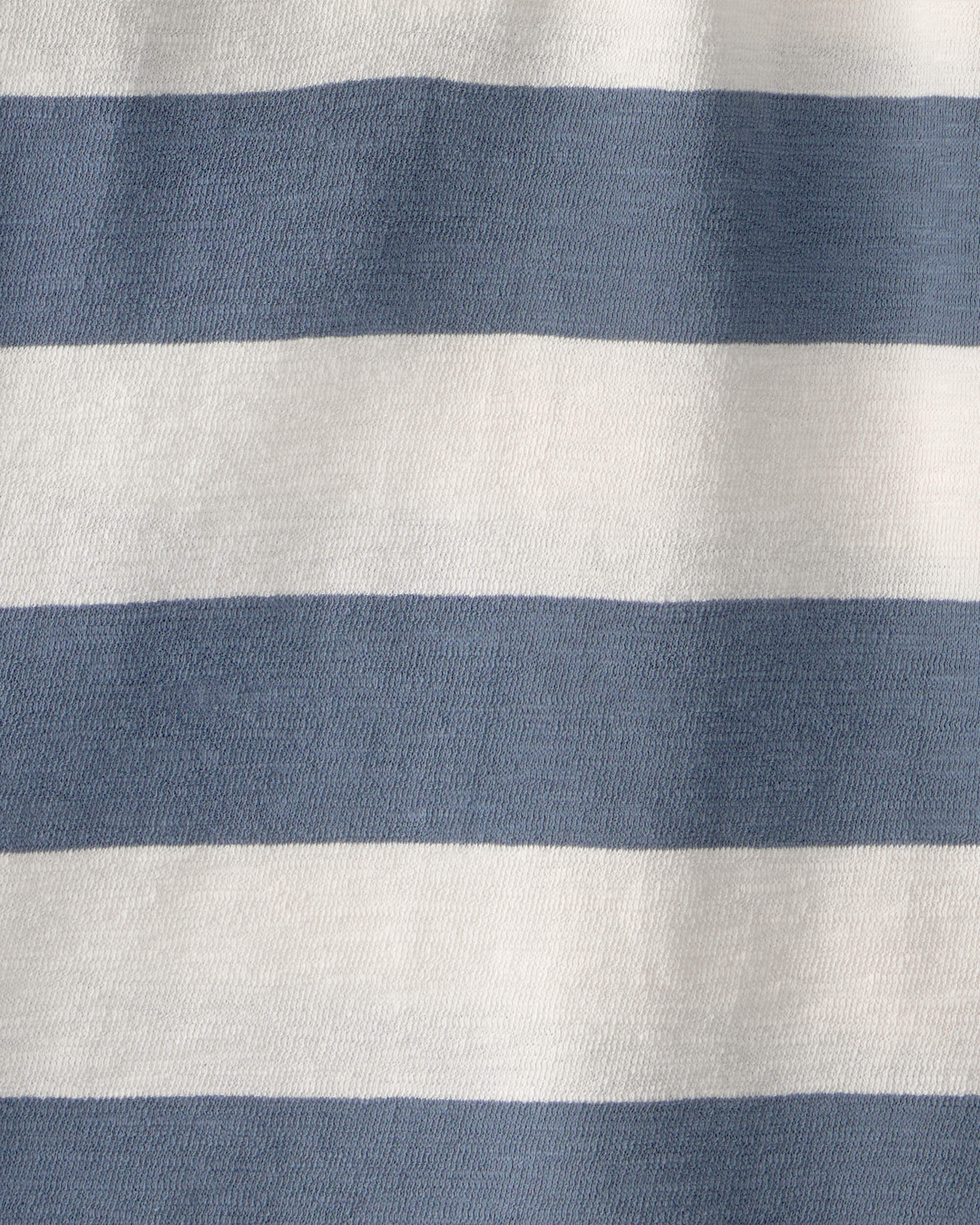 Boys Striped Collared Shirt Made with Organic Cotton