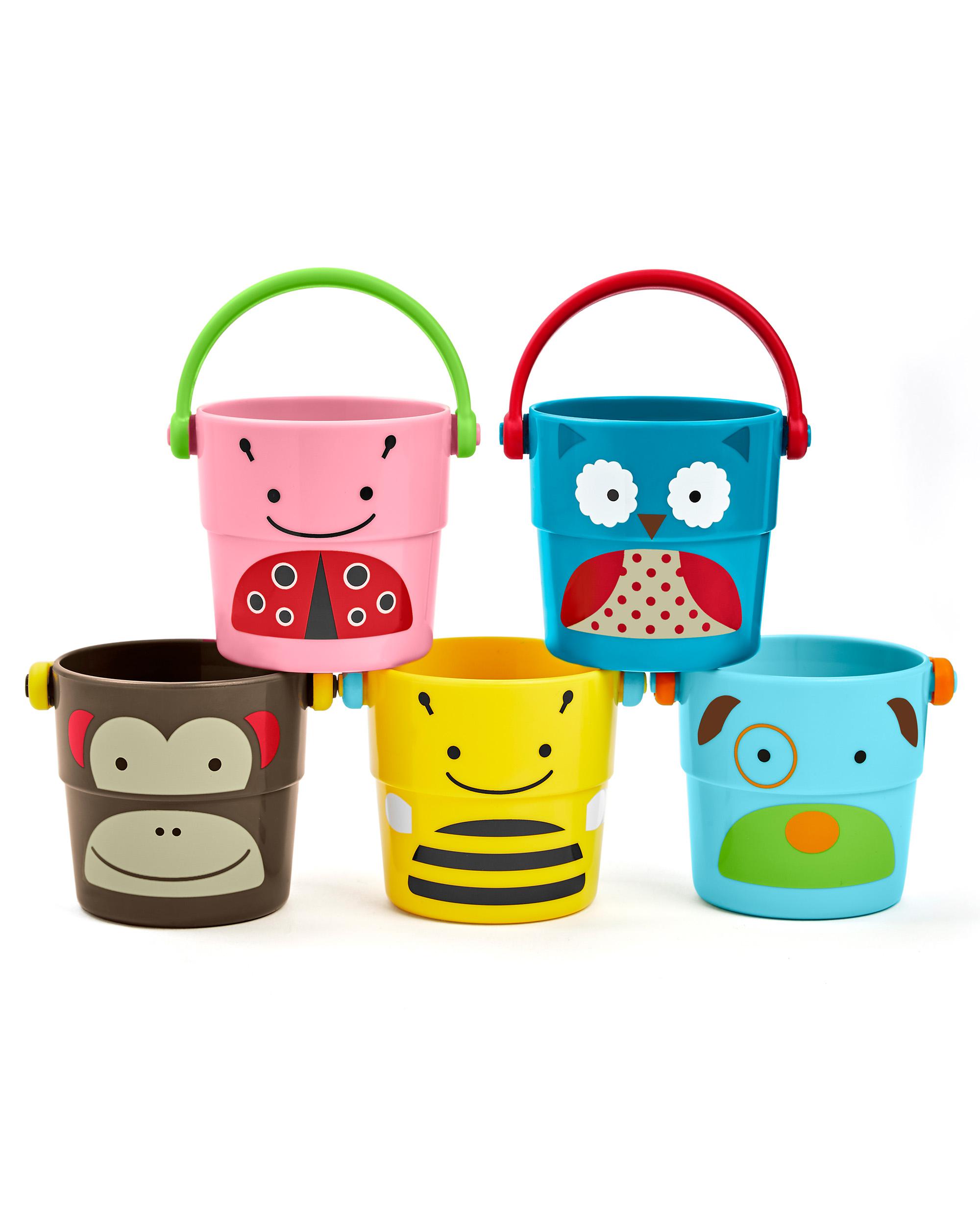 Zoo Stack & Pour Buckets