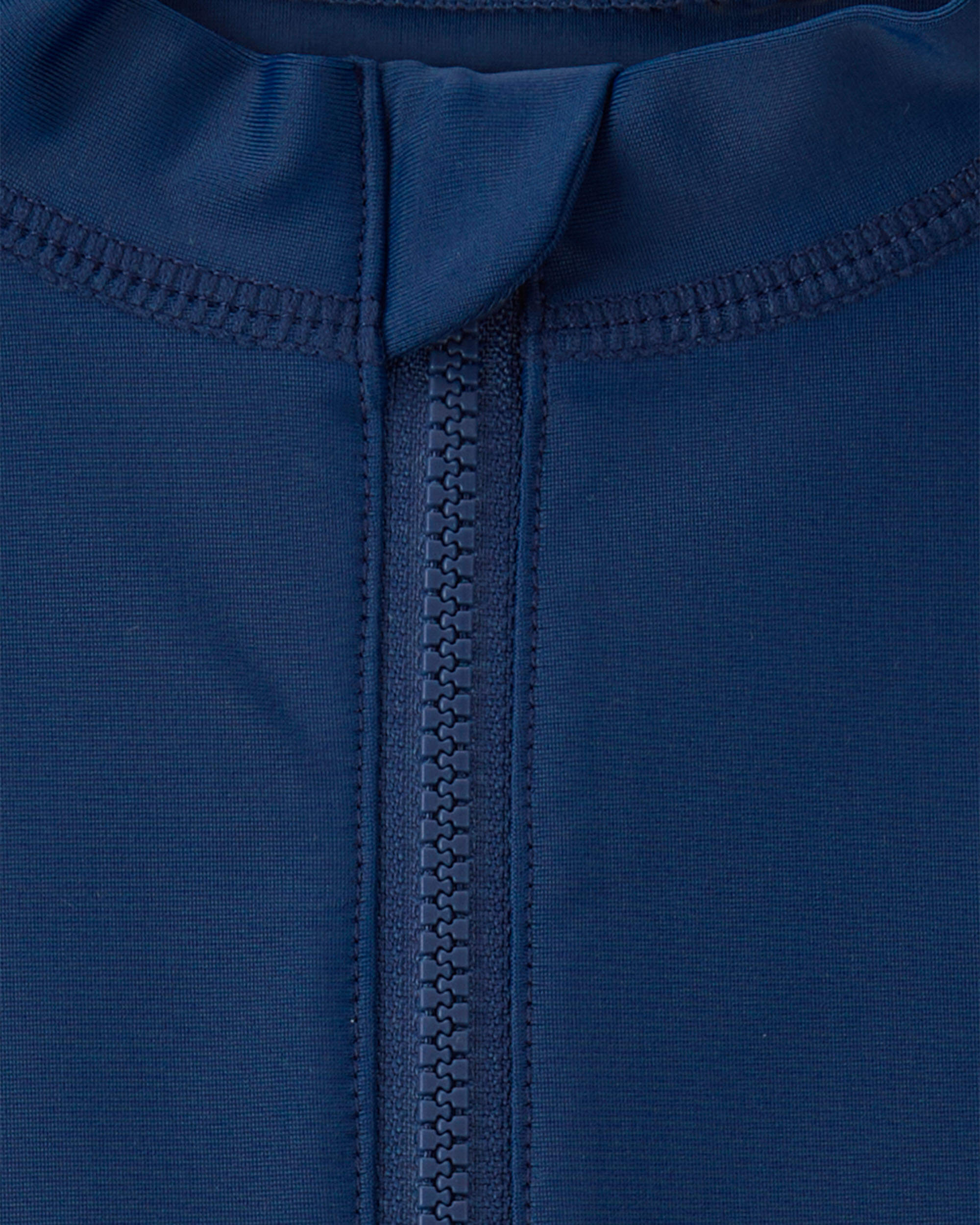 Toddler Boy Solid Long-Sleeve Rashguard - Navy/Blue