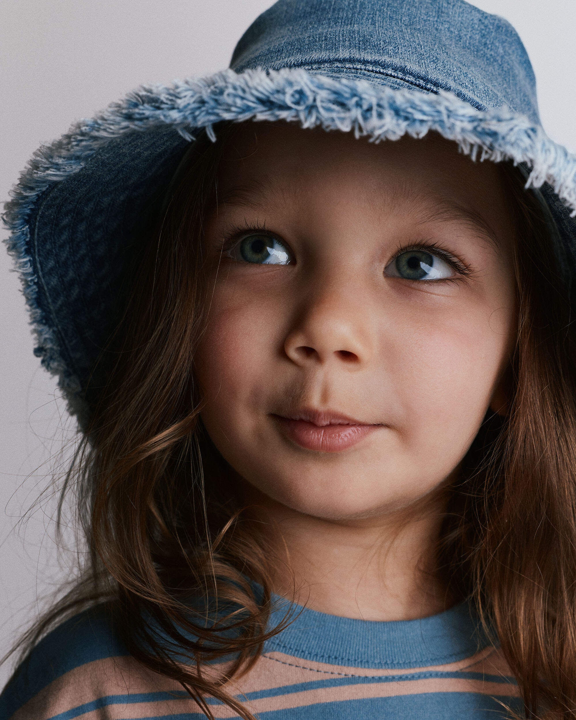 Toddler Denim Bucket Hat - Light Wash
