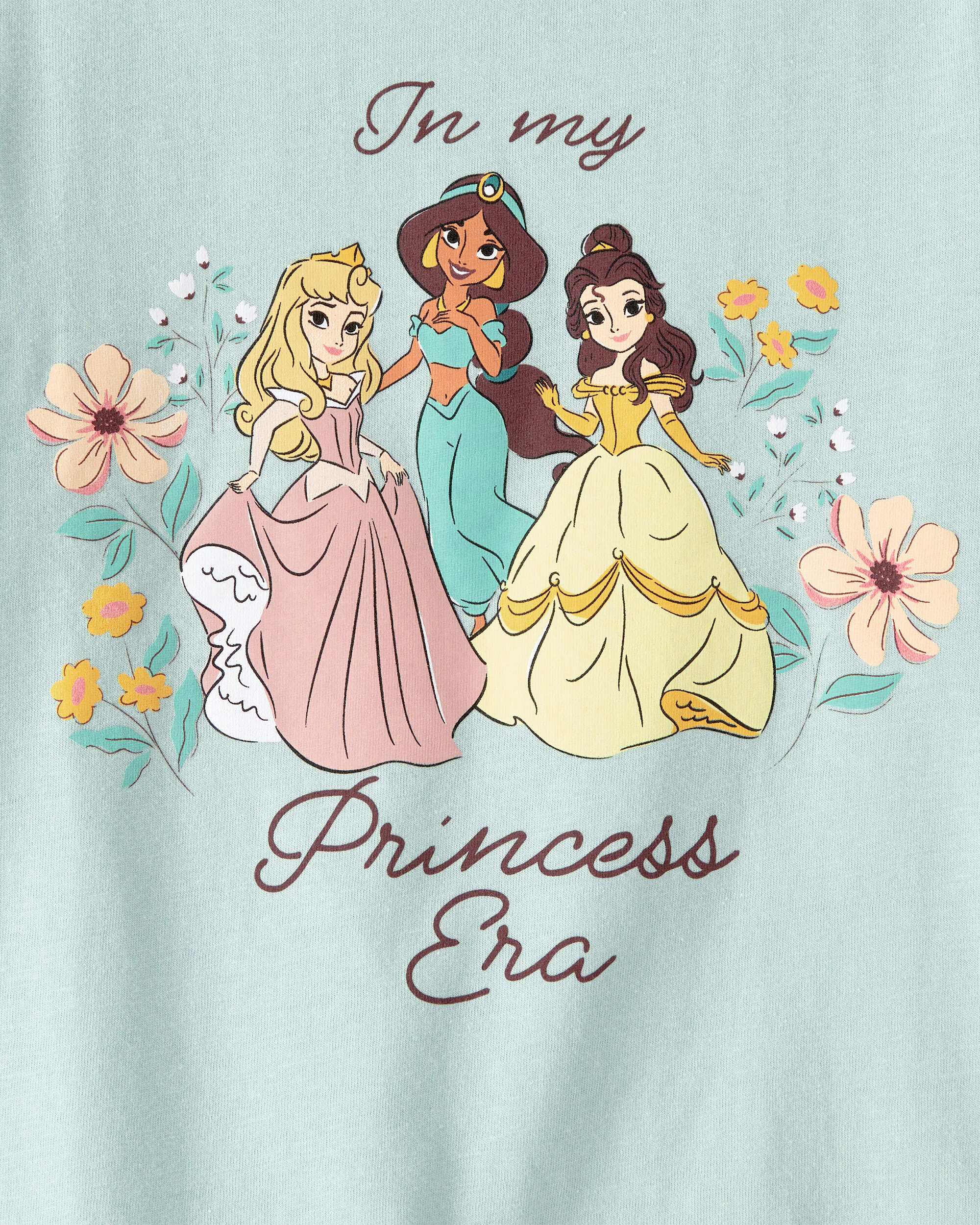 Toddler Girl Disney© Princess Graphic Tee - Blue