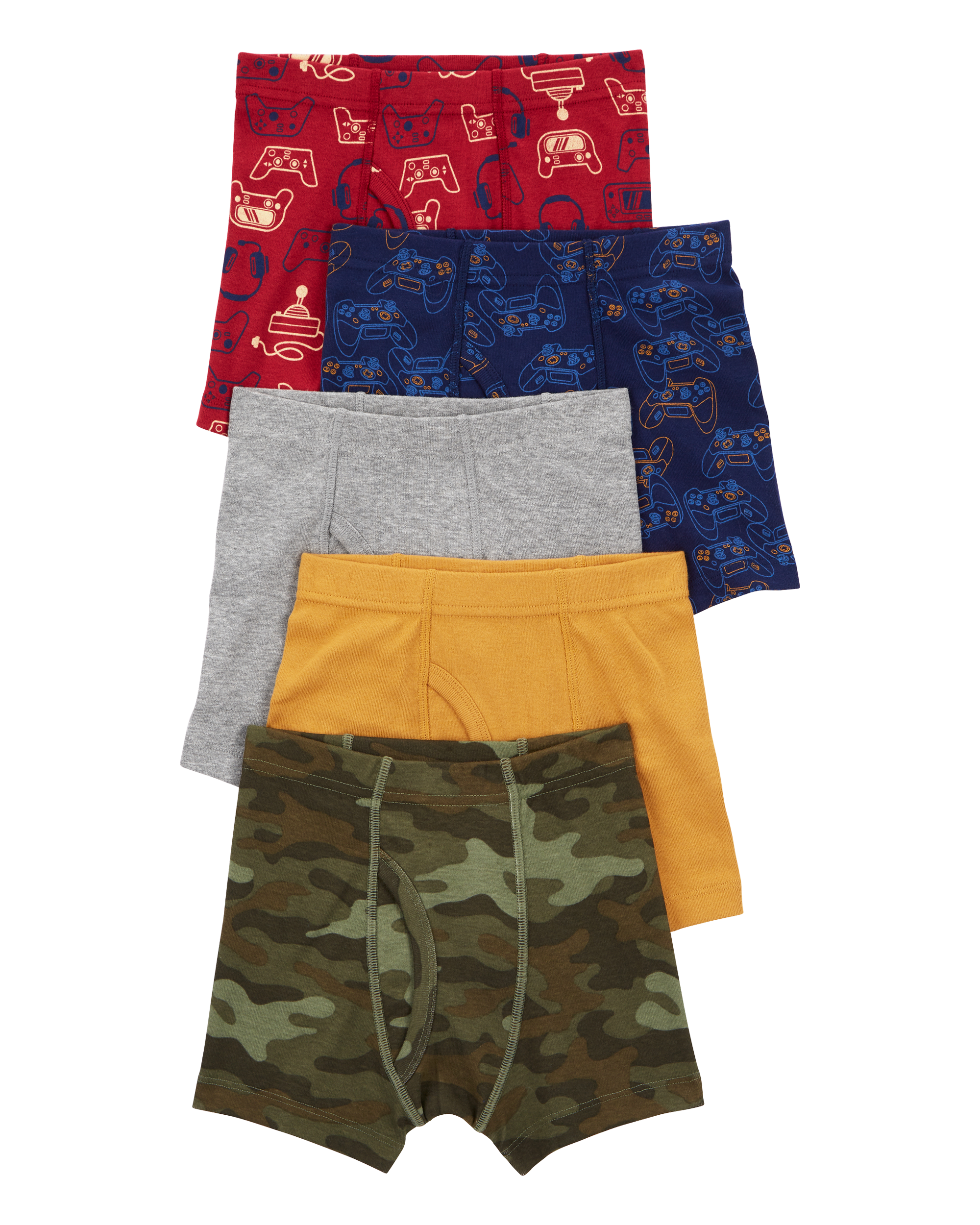 Kid 5-Pack Boxer Briefs Underwear