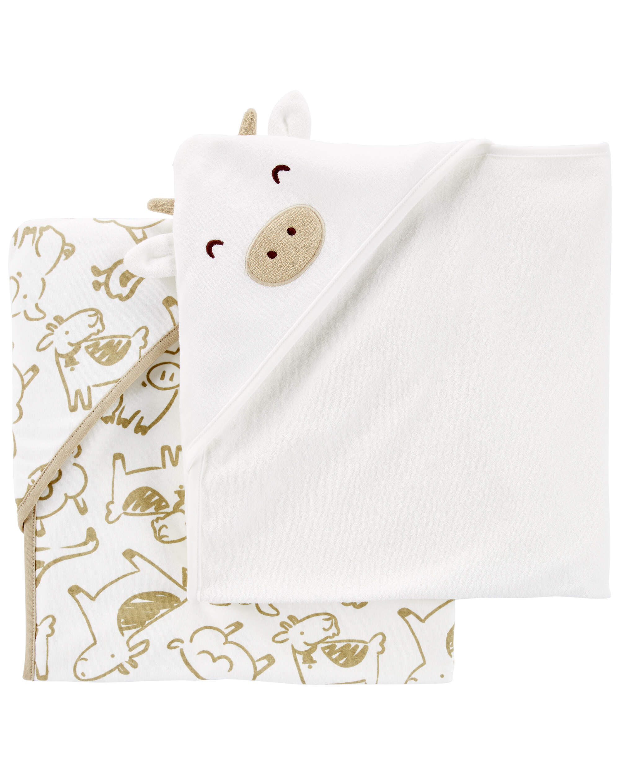 Baby 2-Pack Hooded Baby Towels