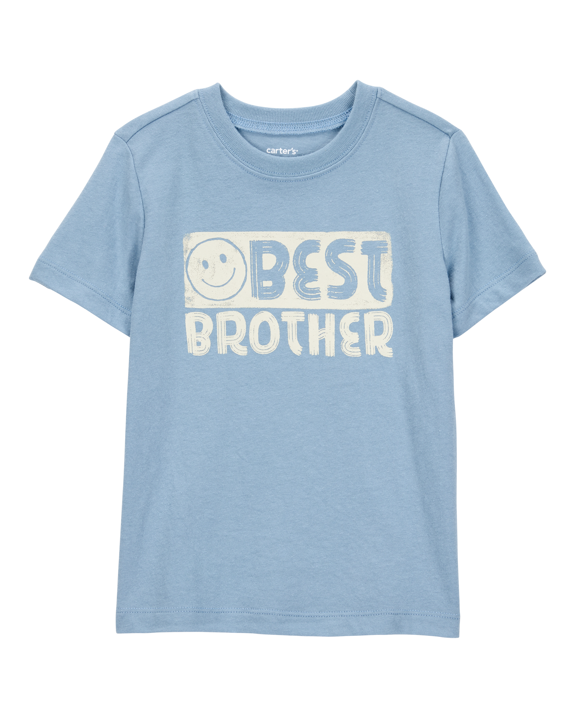Toddler Best Brother Short-Sleeve Graphic Tee - Blue