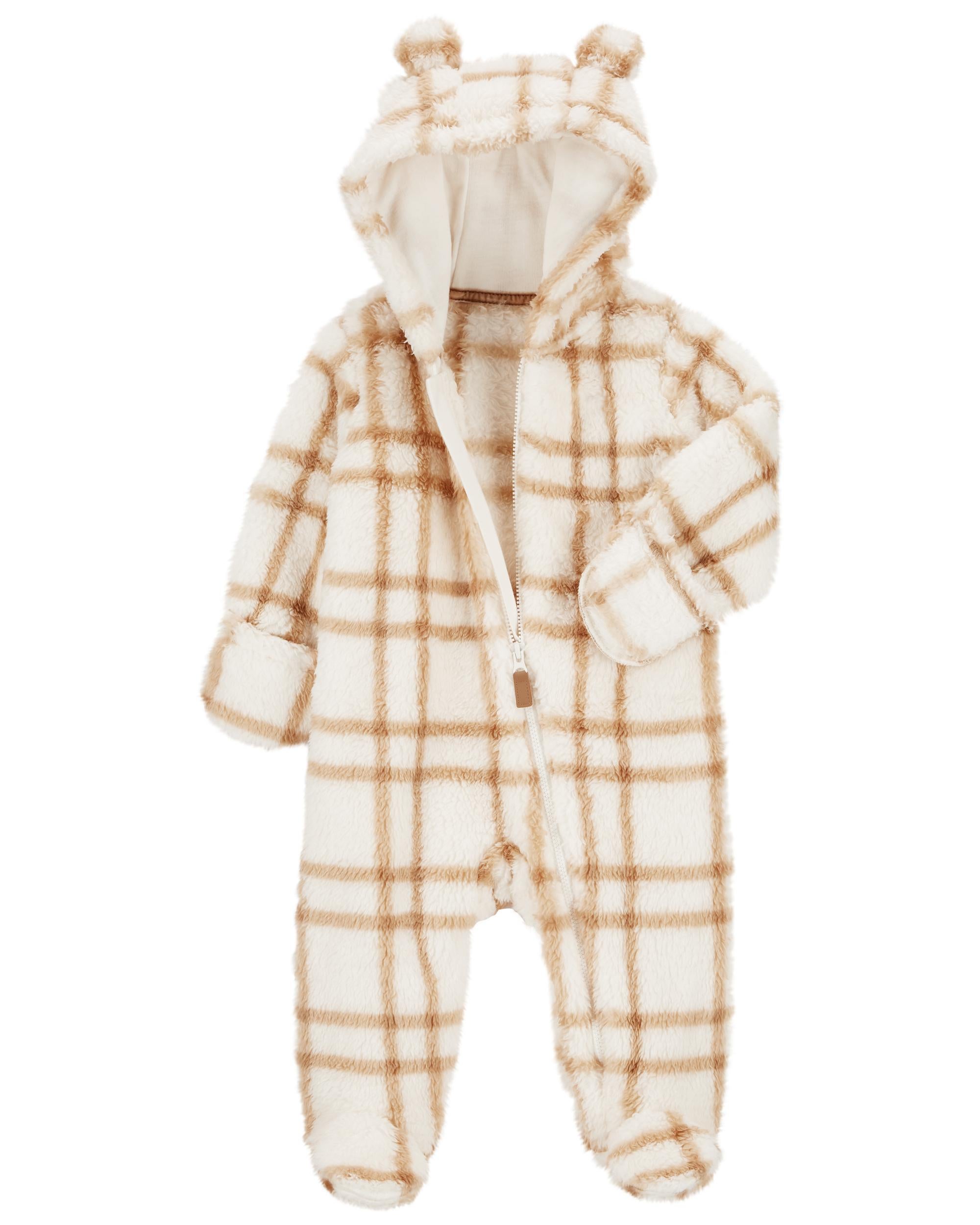 Baby girl carter's 3d ear discount sherpa bunting pram