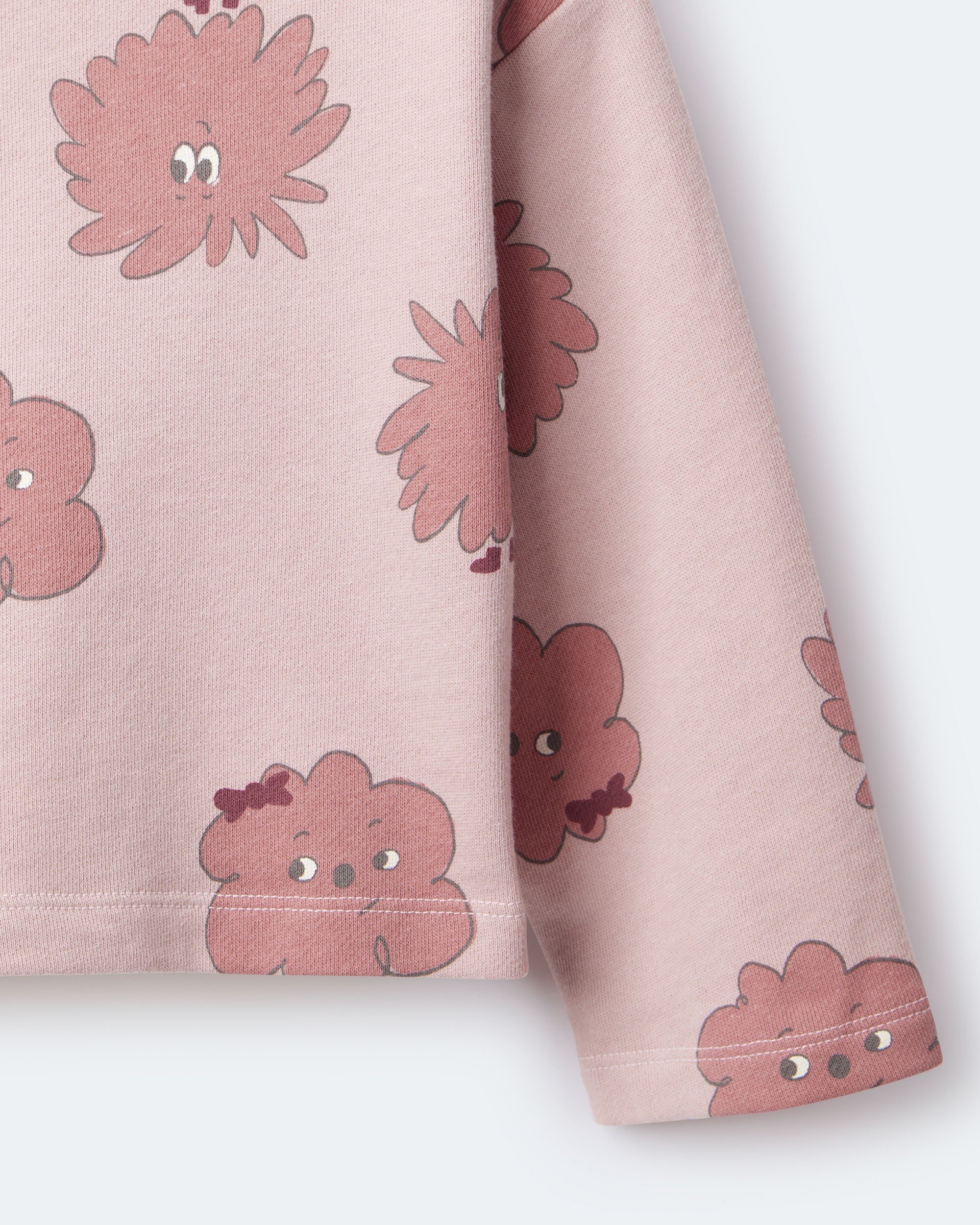 Toddler Girl Squish Long-Sleeve Pullover - Light Pink