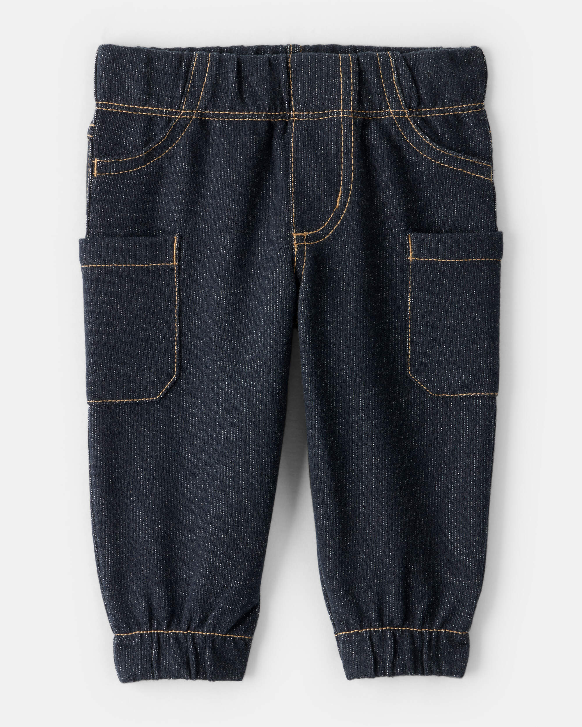 Baby Boy 3-Piece Fair Isle Sherpa Vest Outfit Set - Khaki