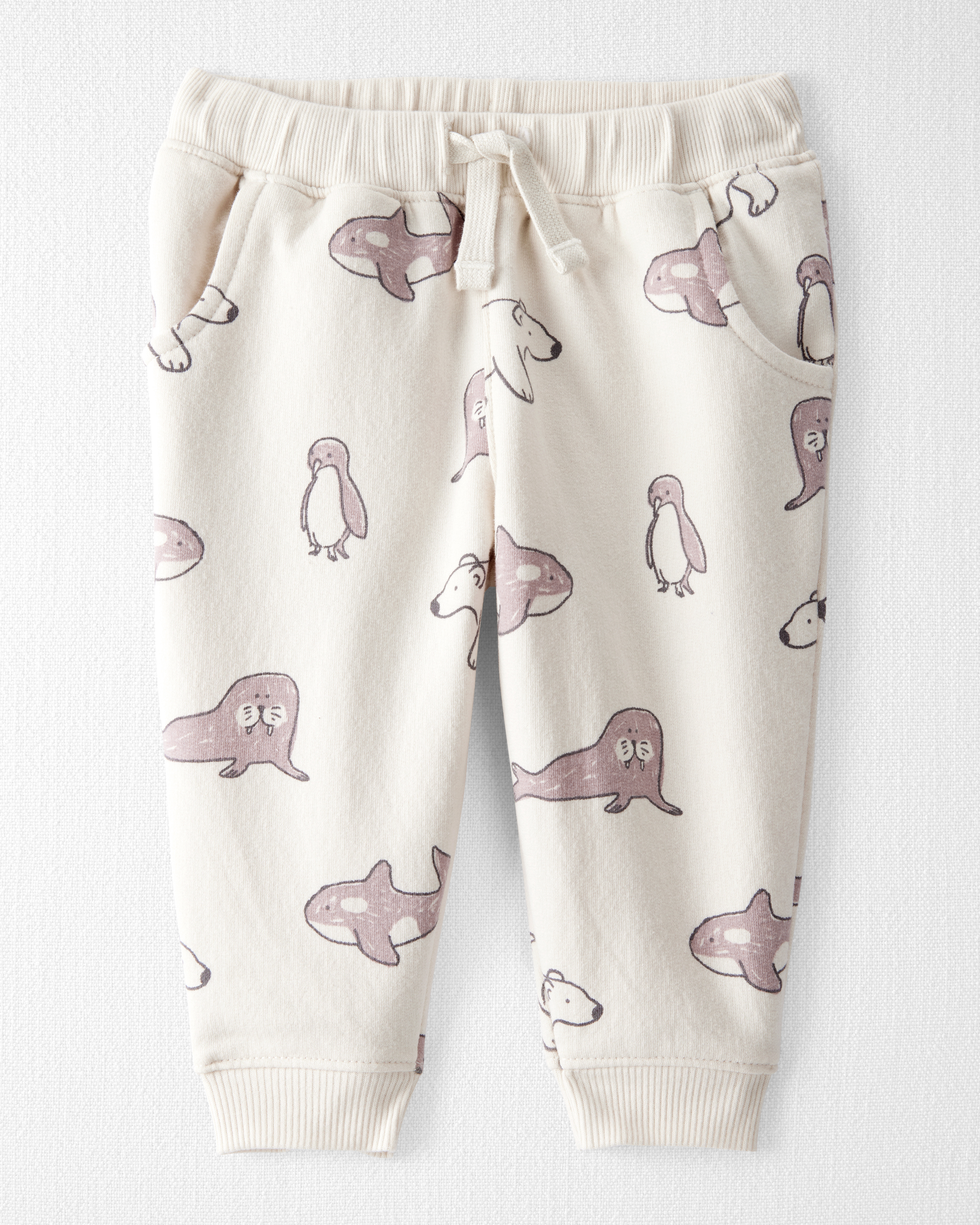Baby 2-Piece Set Made with Organic Cotton Artic Friends Print