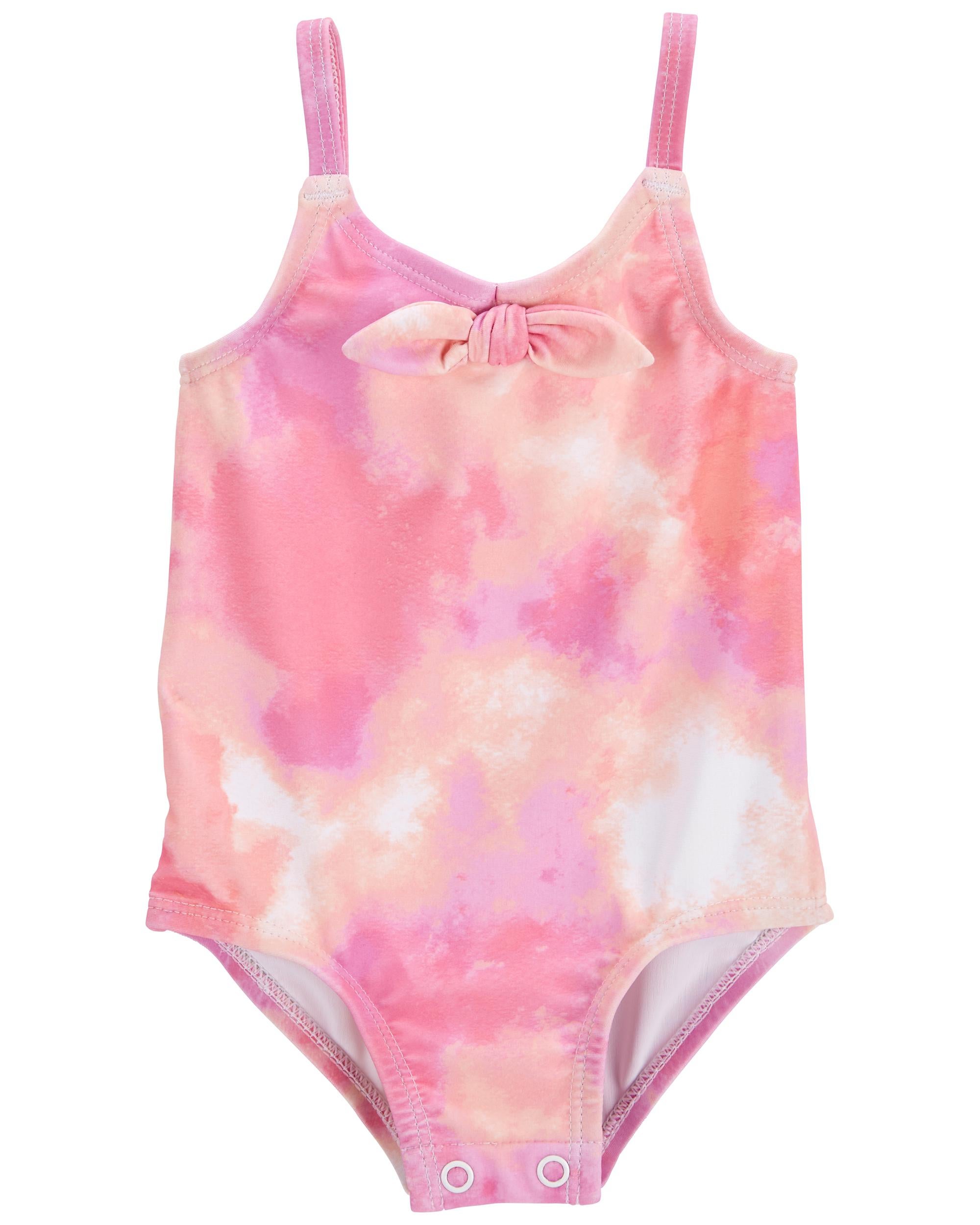 Tie-Dye 1-Piece Swimsuit