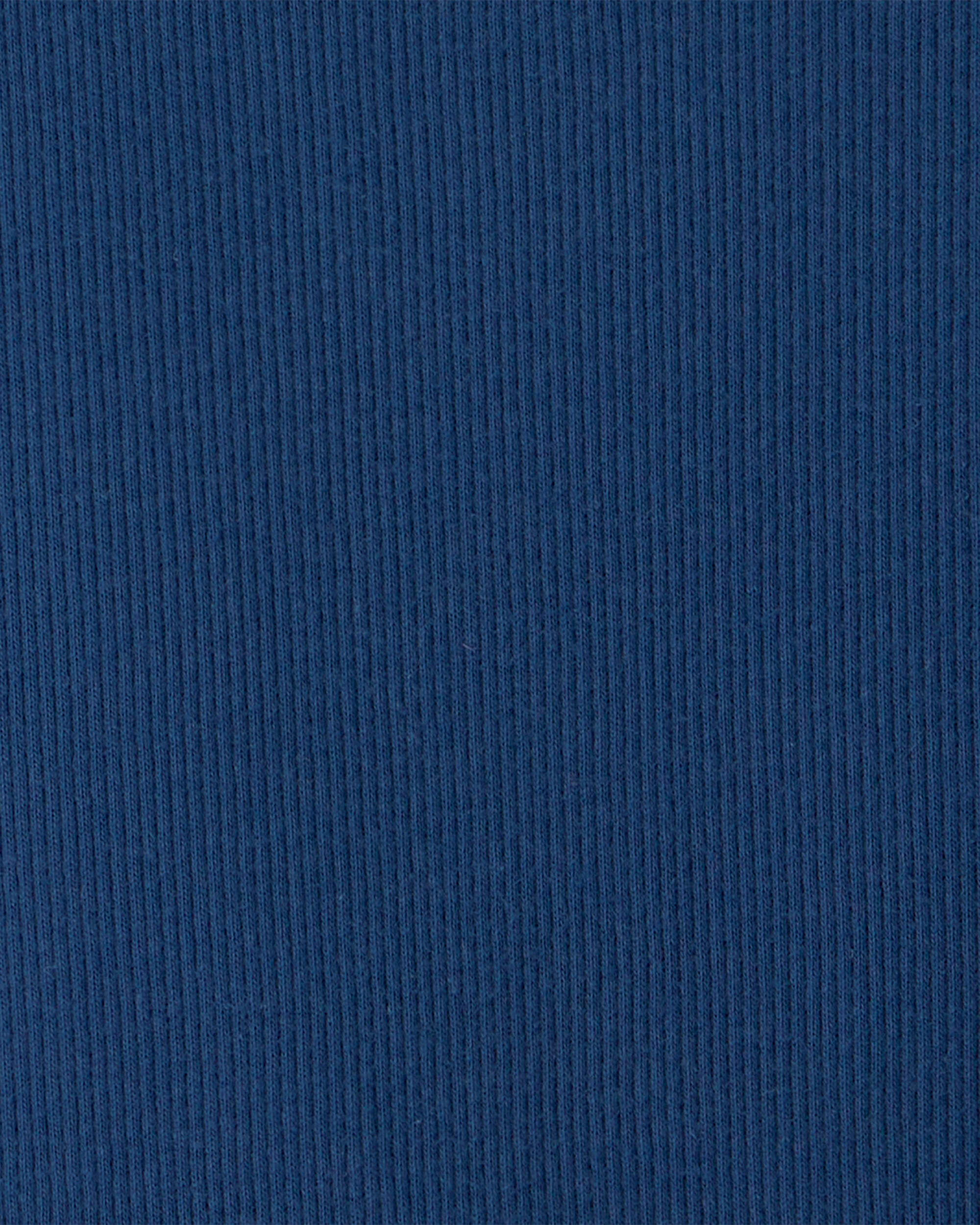 Girls Rib Top - Blue