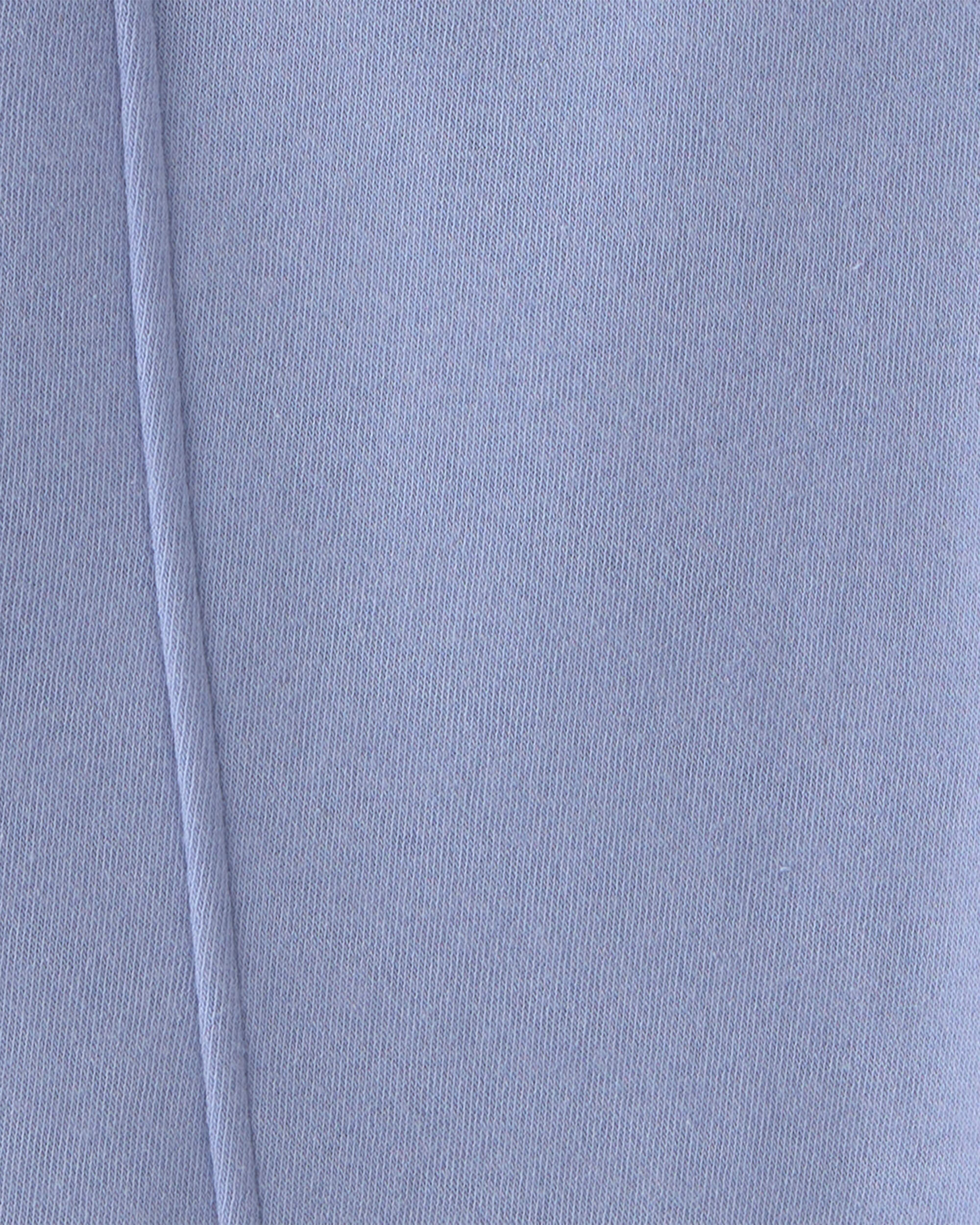 Girls Fleece Wide-Leg Active Pants - Blue